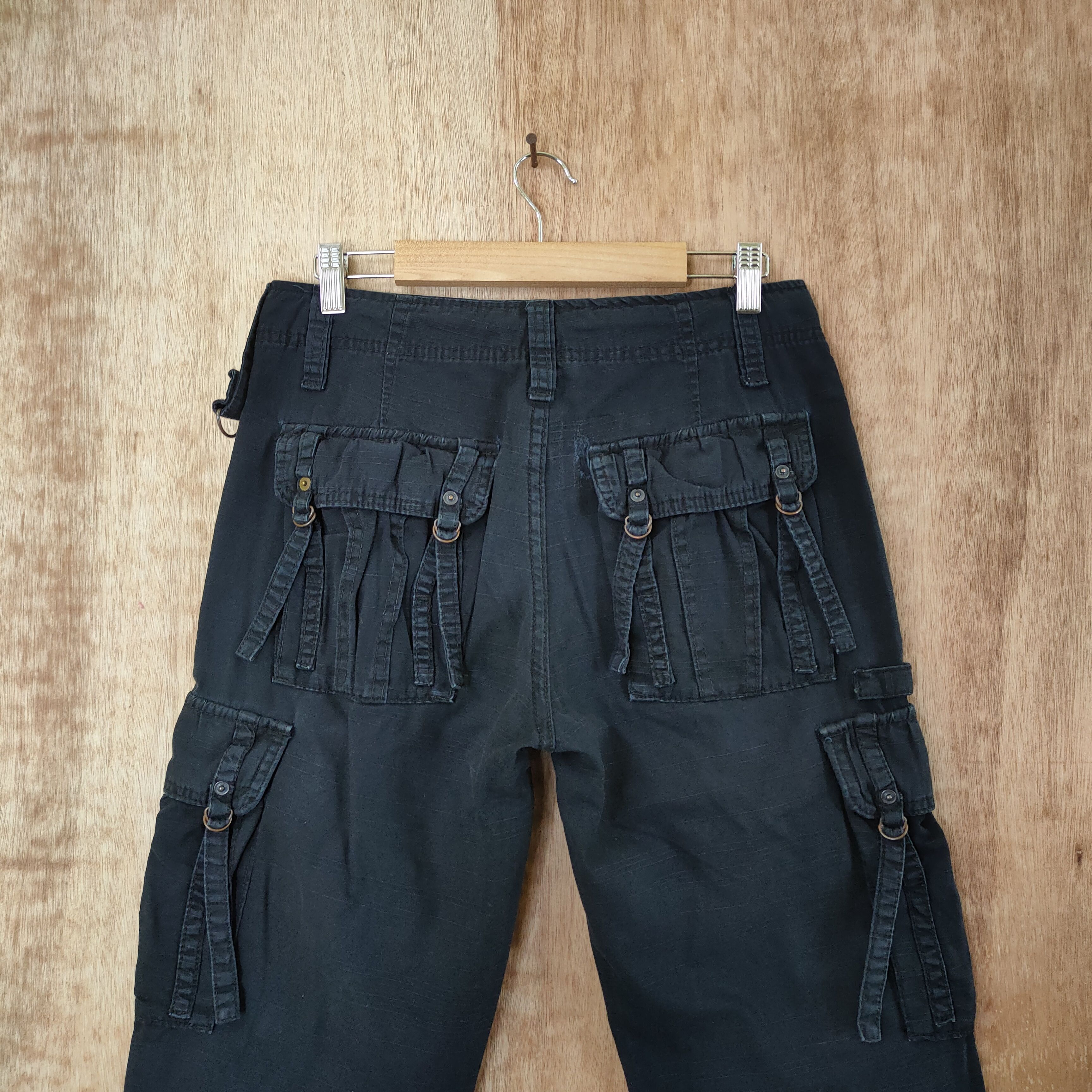 Japanese Brand DPS VINTAGE BONDAGE CARGO PANTS Size US 29 - 5 Thumbnail