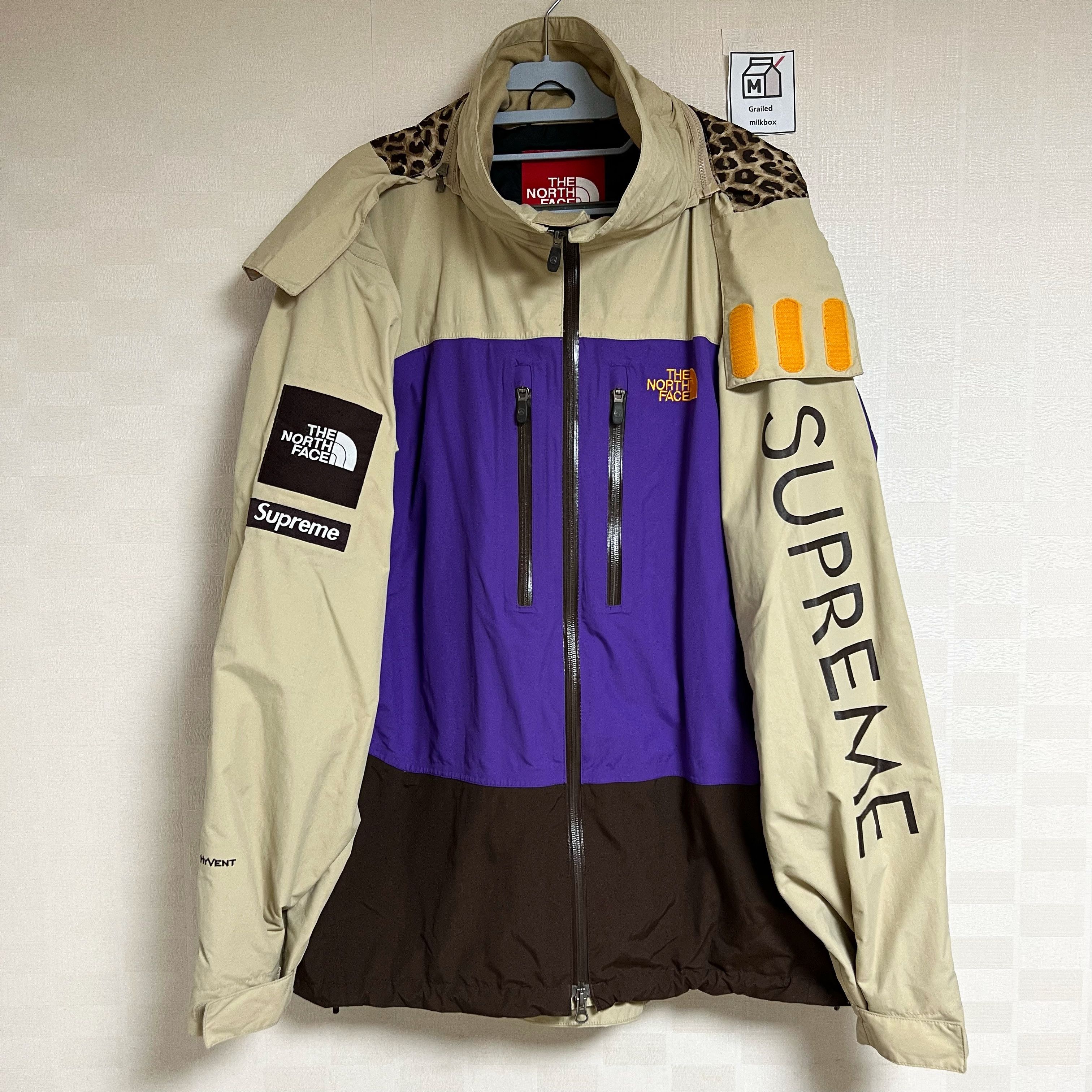 image of Supreme x The North Face 1St Series Summit Jacket Tan Fw07 in Tan Purple, Men's (Size XL)