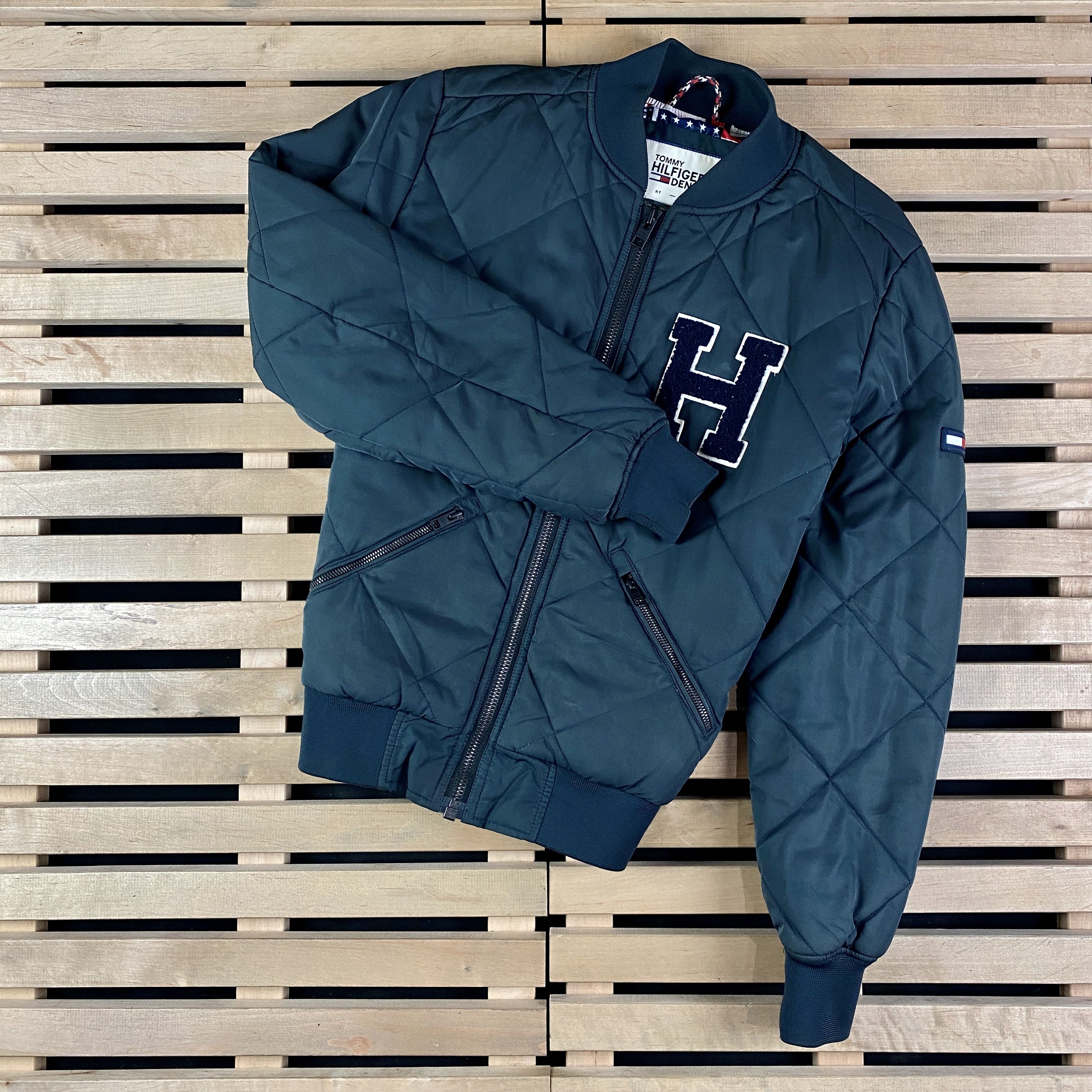 Tommy Hilfiger Mens Bomber Jacket Tommy Hilfiger Size S Size US S / EU 44-46 / 1 - 1 Thumbnail
