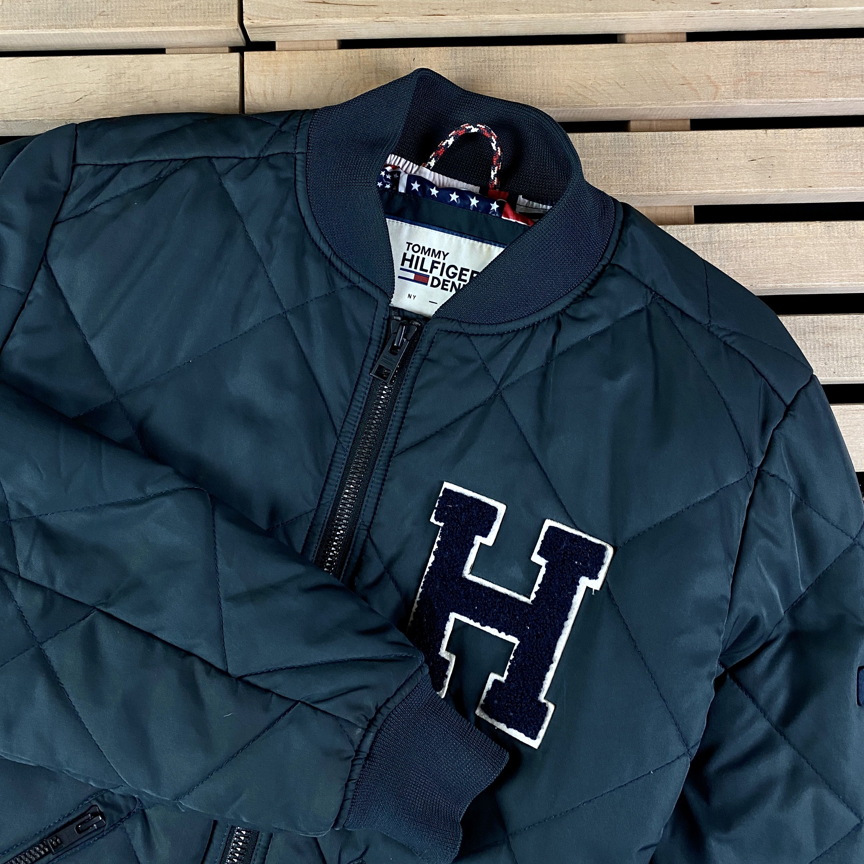 Tommy Hilfiger Mens Bomber Jacket Tommy Hilfiger Size S Size US S / EU 44-46 / 1 - 2 Thumbnail
