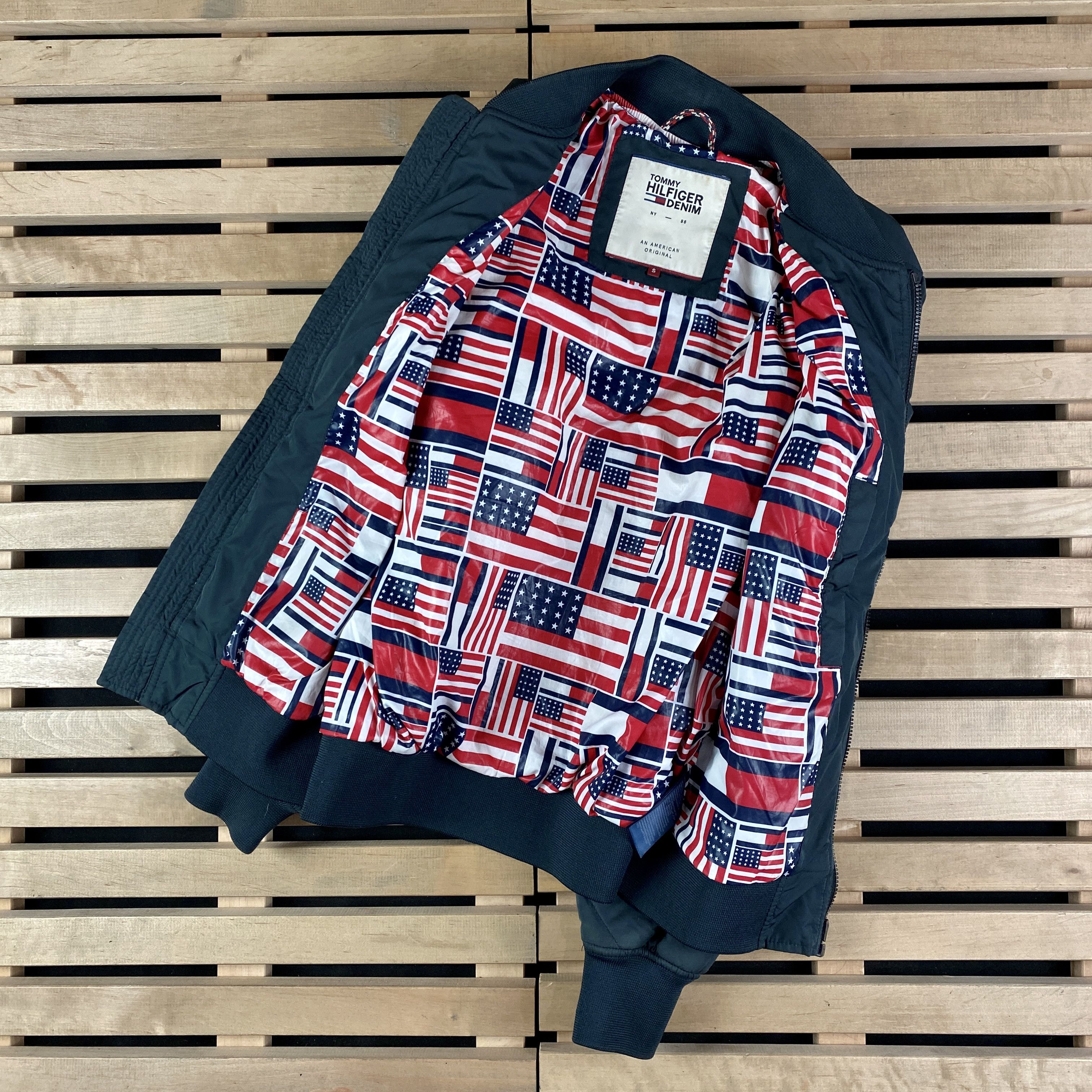 Tommy Hilfiger Mens Bomber Jacket Tommy Hilfiger Size S Size US S / EU 44-46 / 1 - 5 Thumbnail