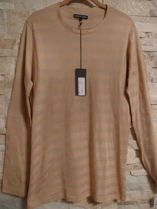 ALEXANDRE PLOKHOV KHAKI LONG SLEEVE T-SHIRT SIZE S