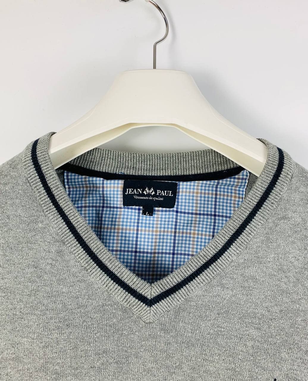 Vintage Jean Paul sweater gray cotton L Size US L / EU 52-54 / 3 - 2 Thumbnail