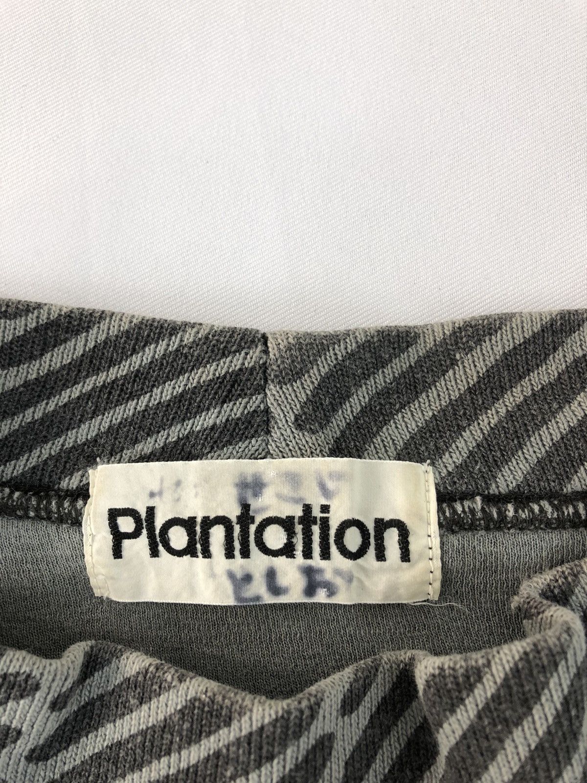 Designer × Issey Miyake × Japanese Brand 90s Plantation Issey Miyake Striped Turtle Neck Design Size M / US 6-8 / IT 42-44 - 4 Thumbnail