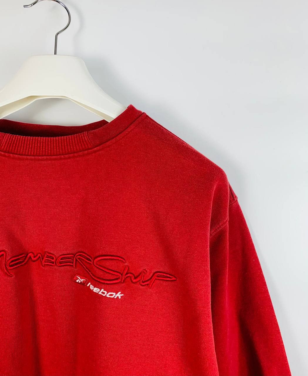 Reebok Reebok Vintage sweatshirt cotton red M Size US M / EU 48-50 / 2 - 4 Thumbnail