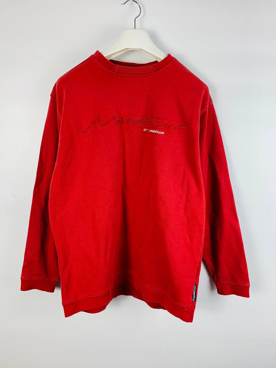 Reebok Reebok Vintage sweatshirt cotton red M Size US M / EU 48-50 / 2 - 1 Thumbnail