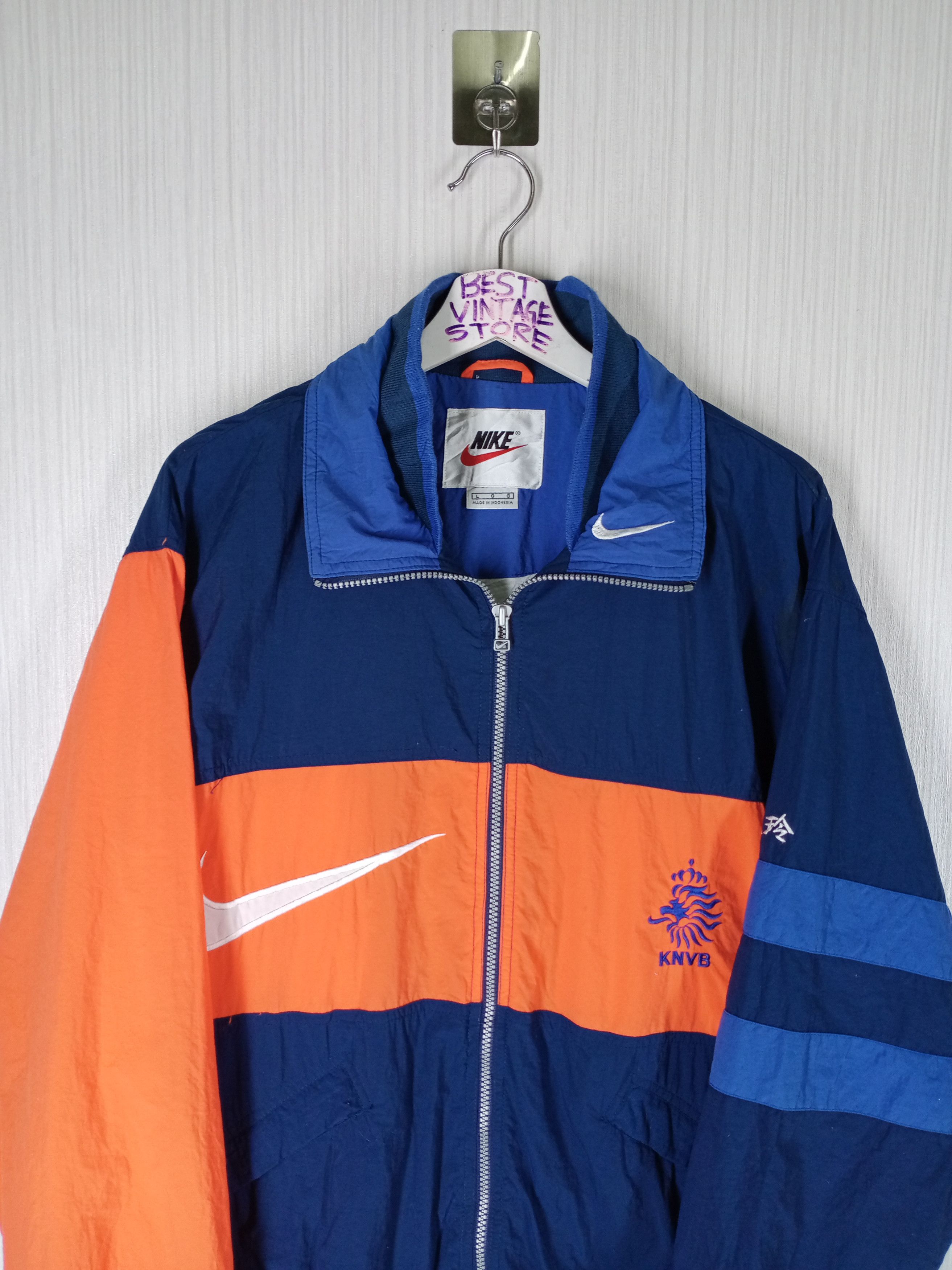 Nike Vintage 90s Nike Jacket Embroidery Big Logo Multicolour Size US L / EU 52-54 / 3 - 2 Thumbnail