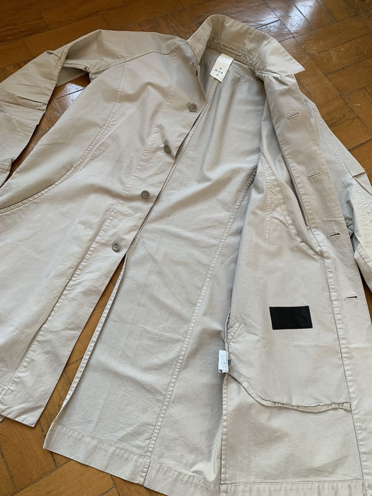 The Viridi-anne The Viridi Anne Japan Made Lightweight Long Cotton Trench Size US M / EU 48-50 / 2 - 10 Thumbnail