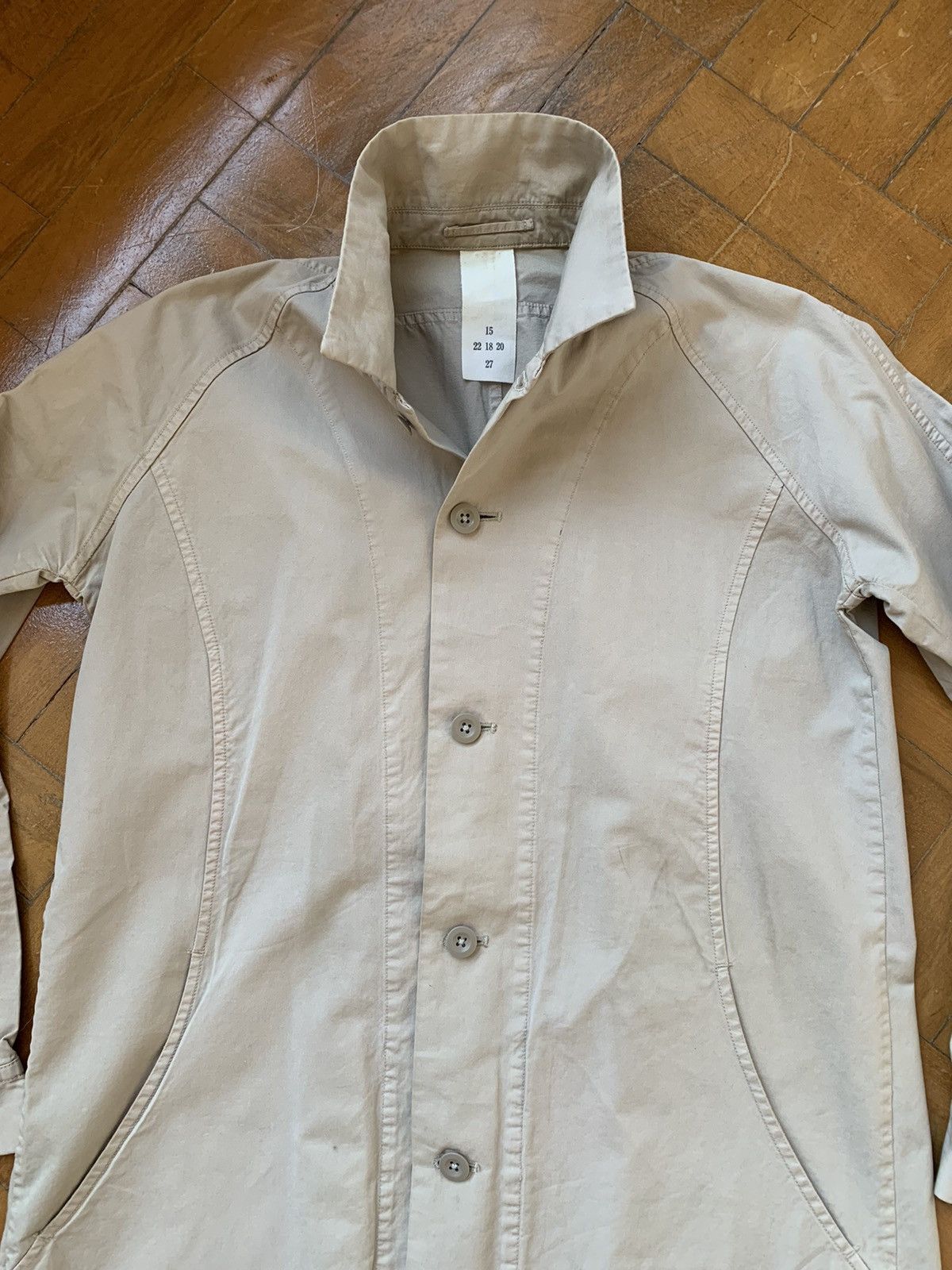 The Viridi-anne The Viridi Anne Japan Made Lightweight Long Cotton Trench Size US M / EU 48-50 / 2 - 5 Thumbnail