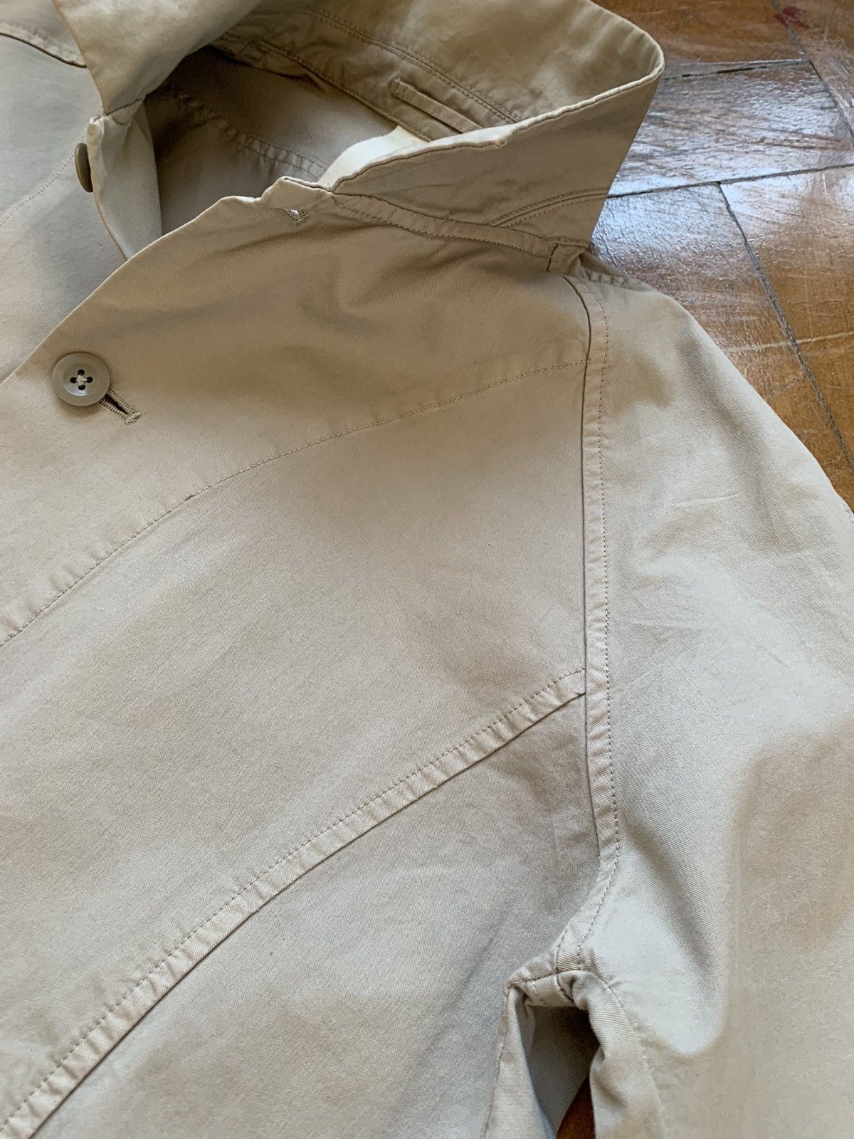 The Viridi-anne The Viridi Anne Japan Made Lightweight Long Cotton Trench Size US M / EU 48-50 / 2 - 9 Thumbnail