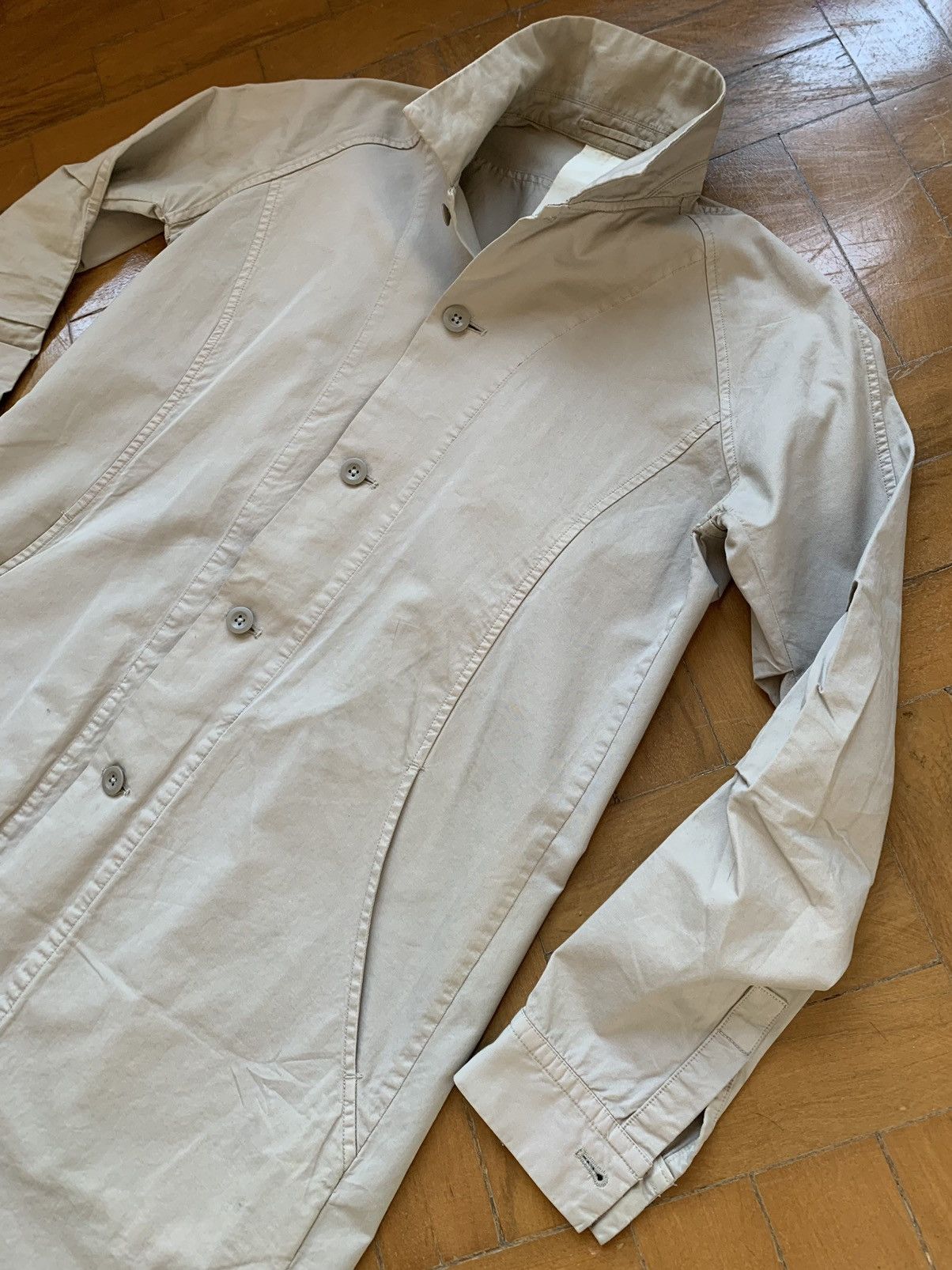 The Viridi-anne The Viridi Anne Japan Made Lightweight Long Cotton Trench Size US M / EU 48-50 / 2 - 3 Thumbnail