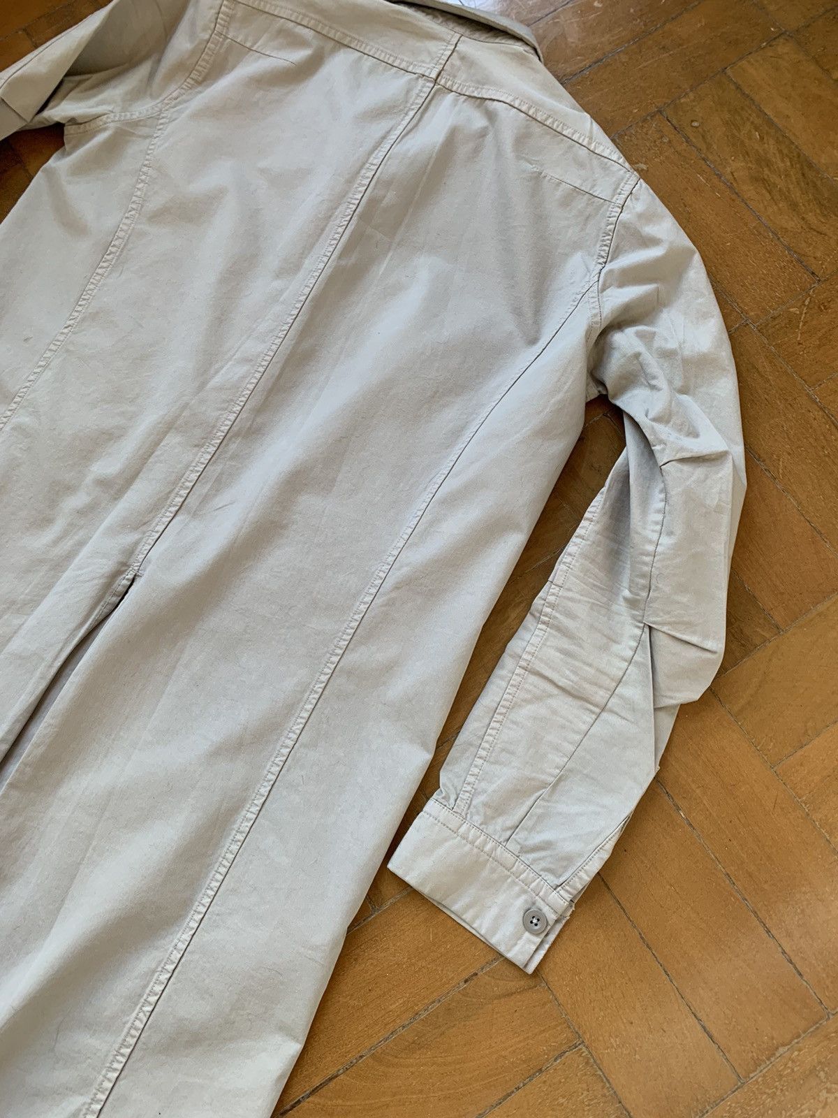 The Viridi-anne The Viridi Anne Japan Made Lightweight Long Cotton Trench Size US M / EU 48-50 / 2 - 17 Thumbnail
