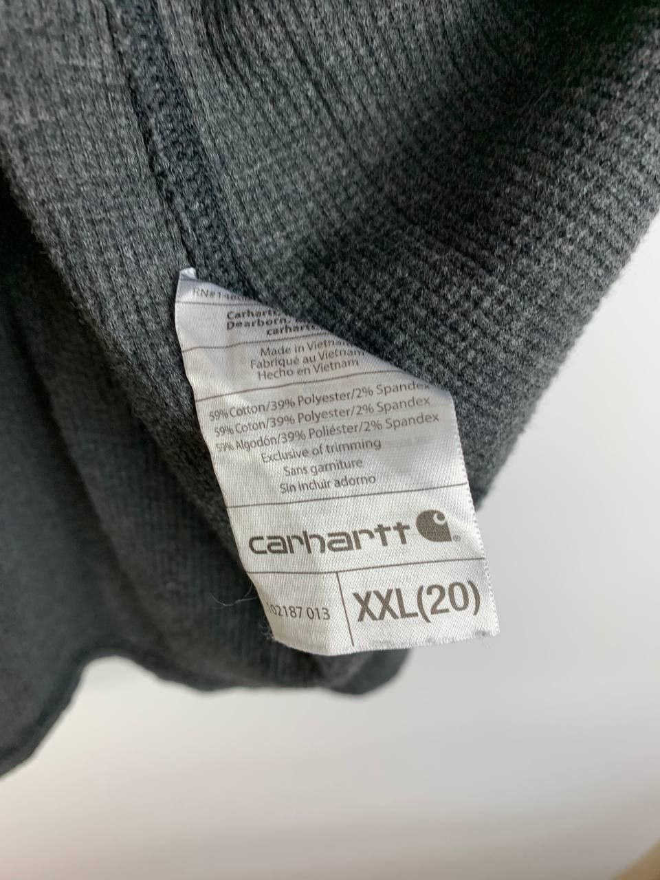 Carhartt Carhartt sweatshirt grey cotton XXL Size XXL / US 16-18 / IT 52-54 - 7 Thumbnail