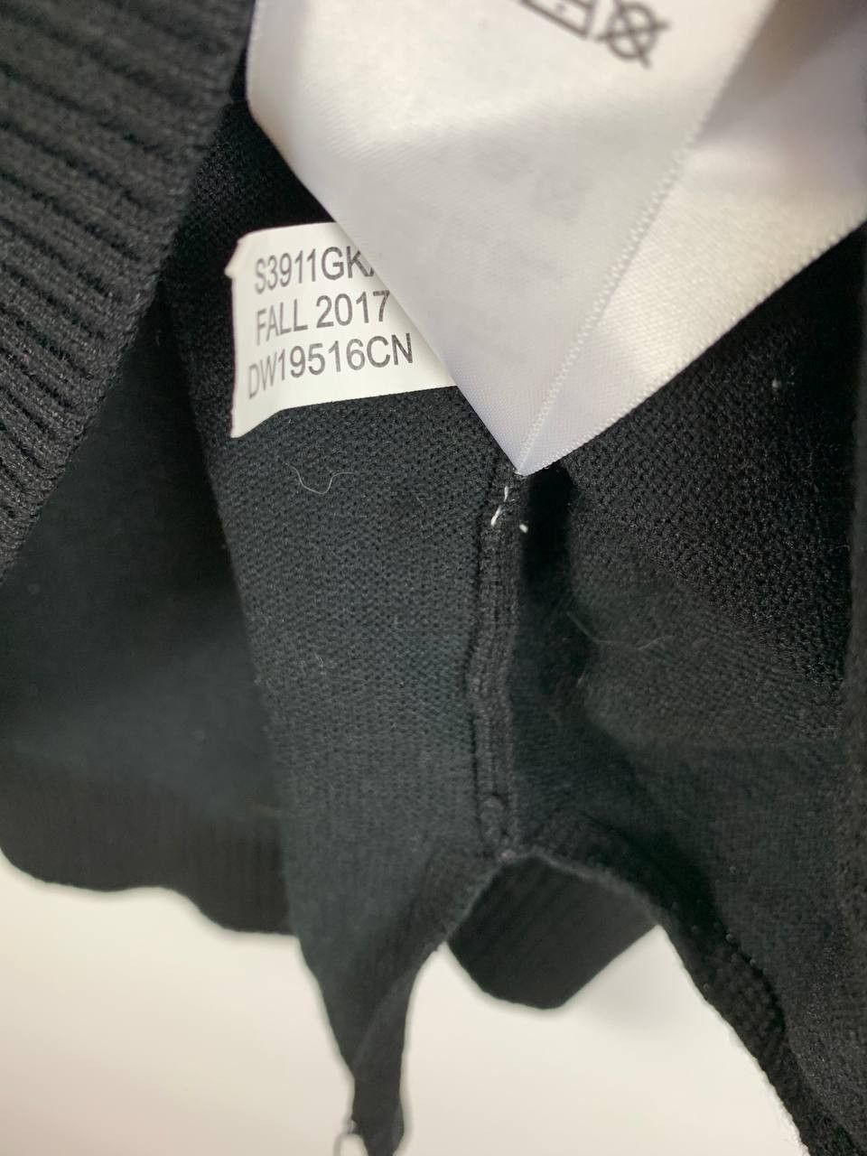 DKNY DKNY sweater black wool S Size S / US 4 / IT 40 - 8 Thumbnail