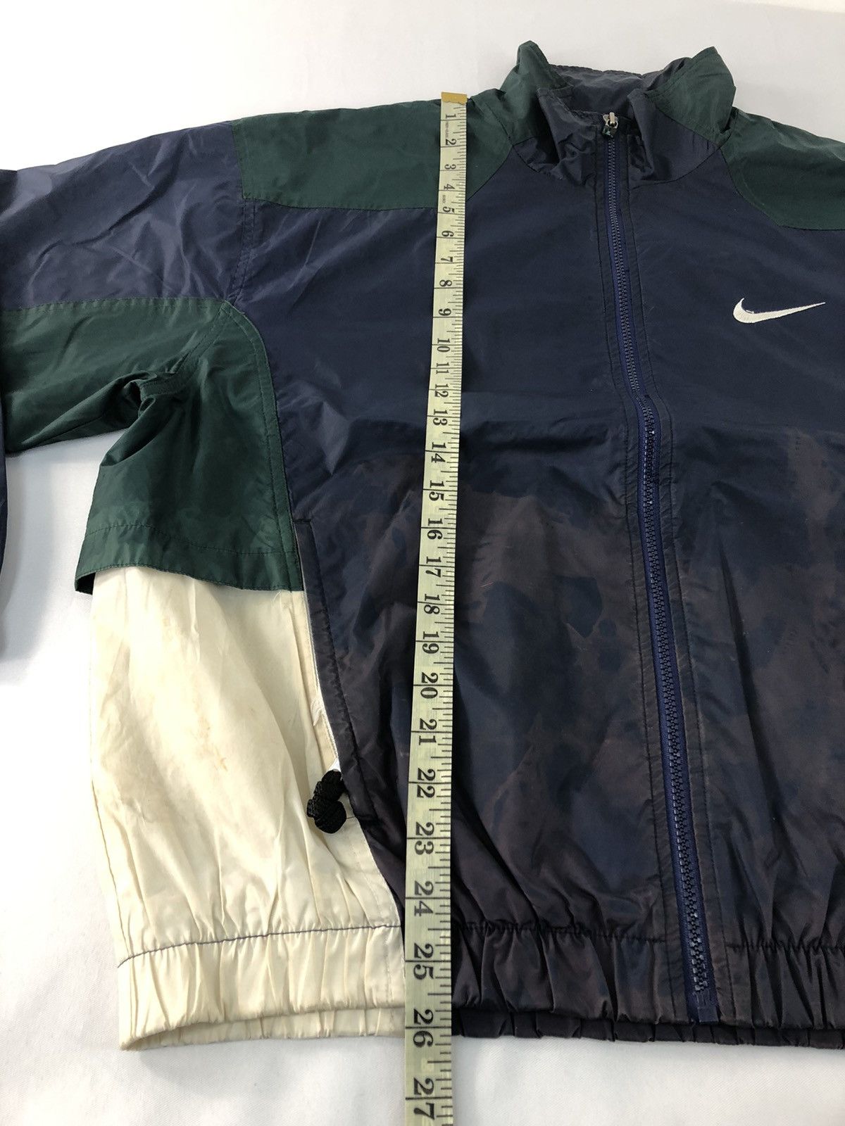 Nike 90s Nike Swoosh Windbreaker Big Embroidery Logo Jacket Size US M / EU 48-50 / 2 - 12 Thumbnail