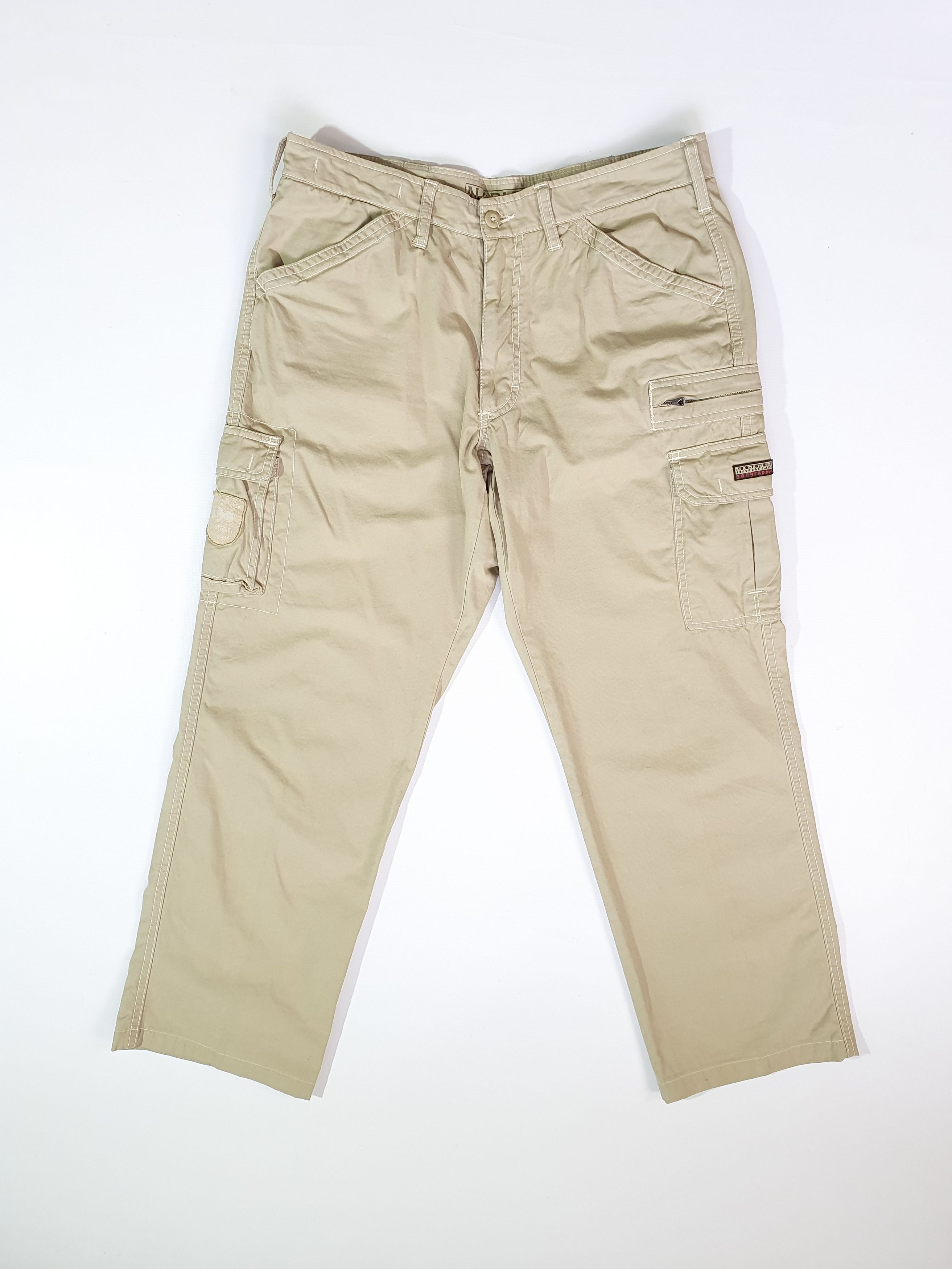 Japanese Brand × Napapijri Rare NAPAPIJRI Cargo Pants Travis Scott Style Size US 32 / EU 48 - 10 Thumbnail