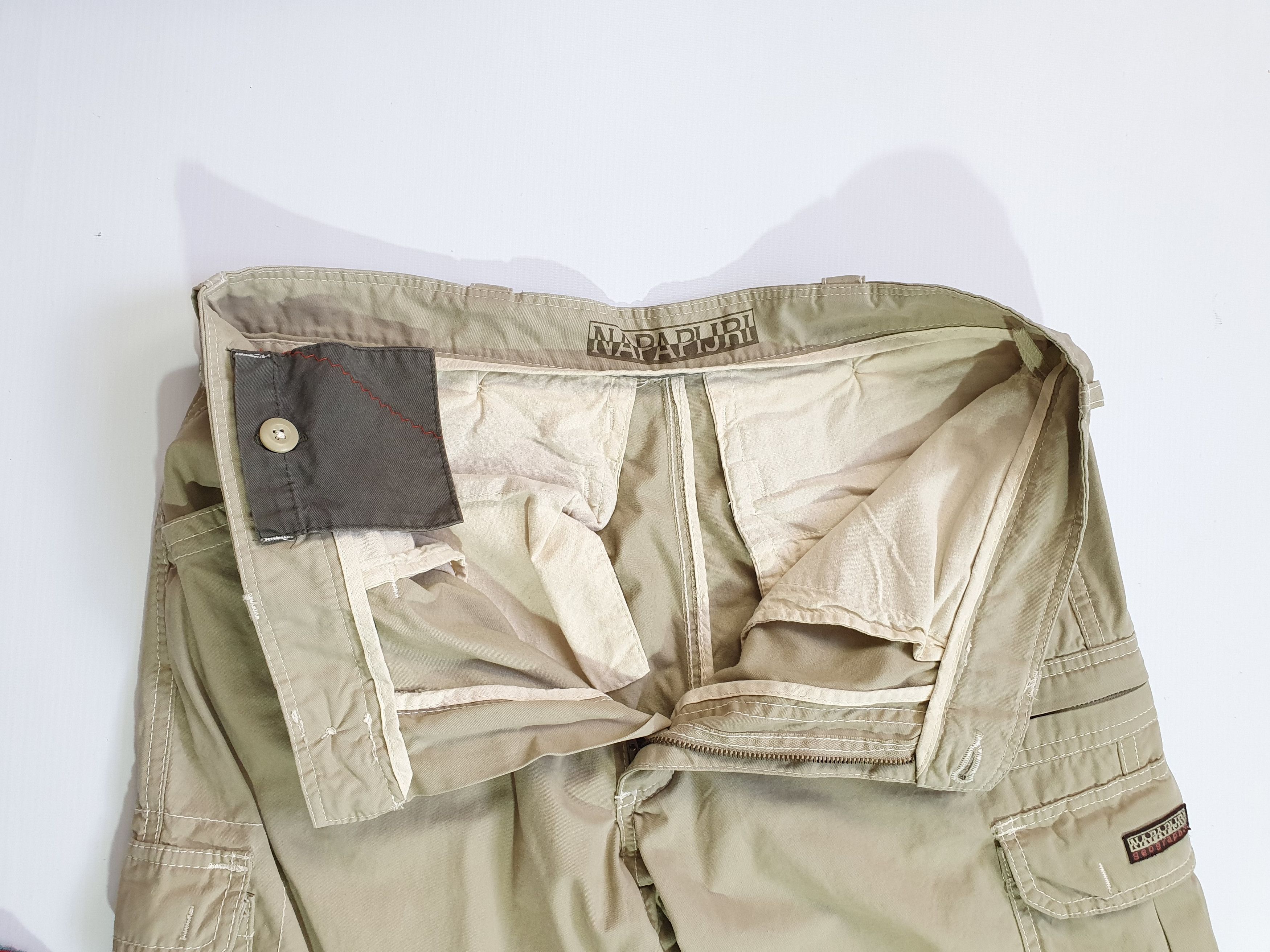 Japanese Brand × Napapijri Rare NAPAPIJRI Cargo Pants Travis Scott Style Size US 32 / EU 48 - 5 Thumbnail