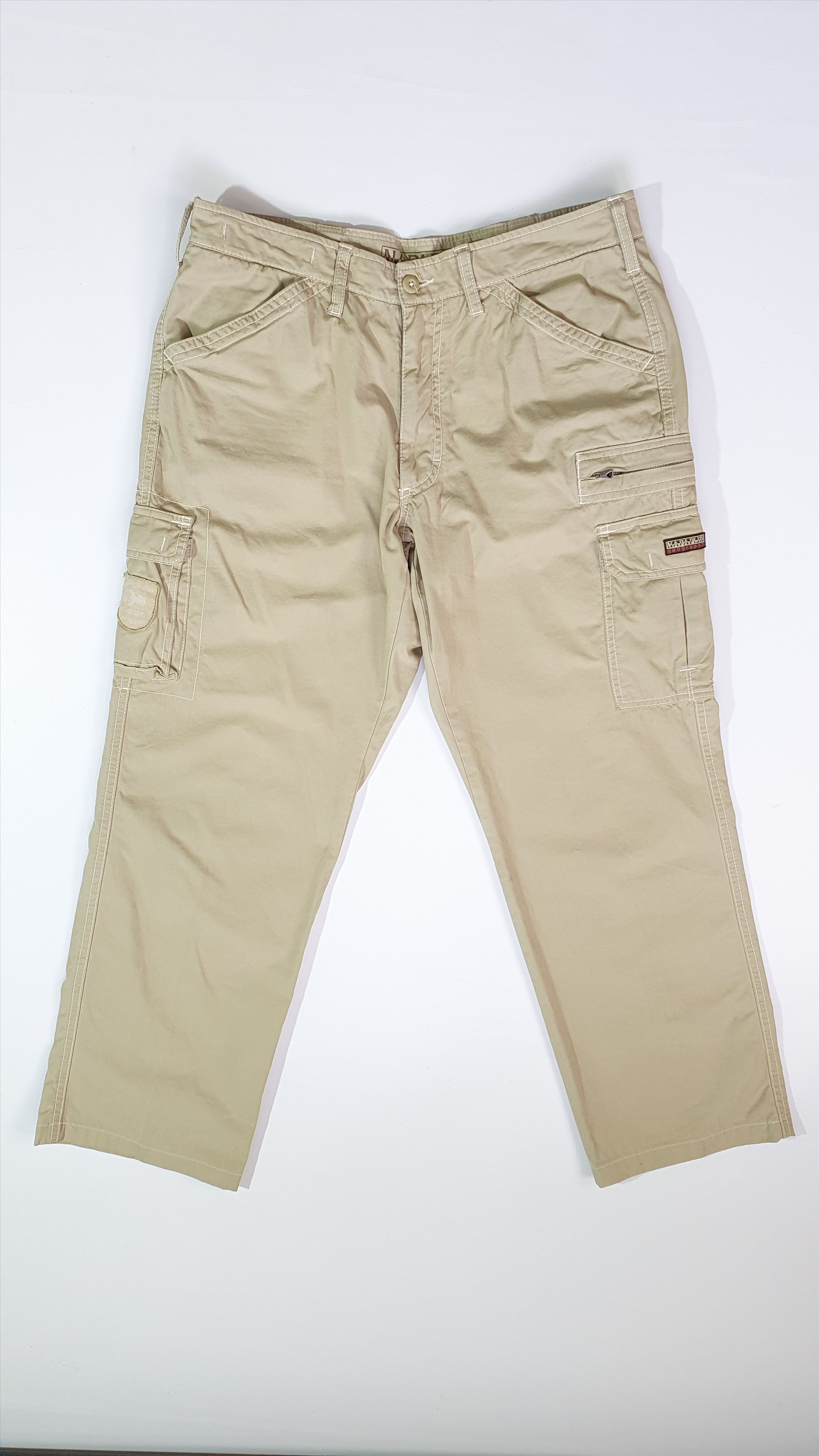 Japanese Brand × Napapijri Rare NAPAPIJRI Cargo Pants Travis Scott Style Size US 32 / EU 48 - 4 Thumbnail