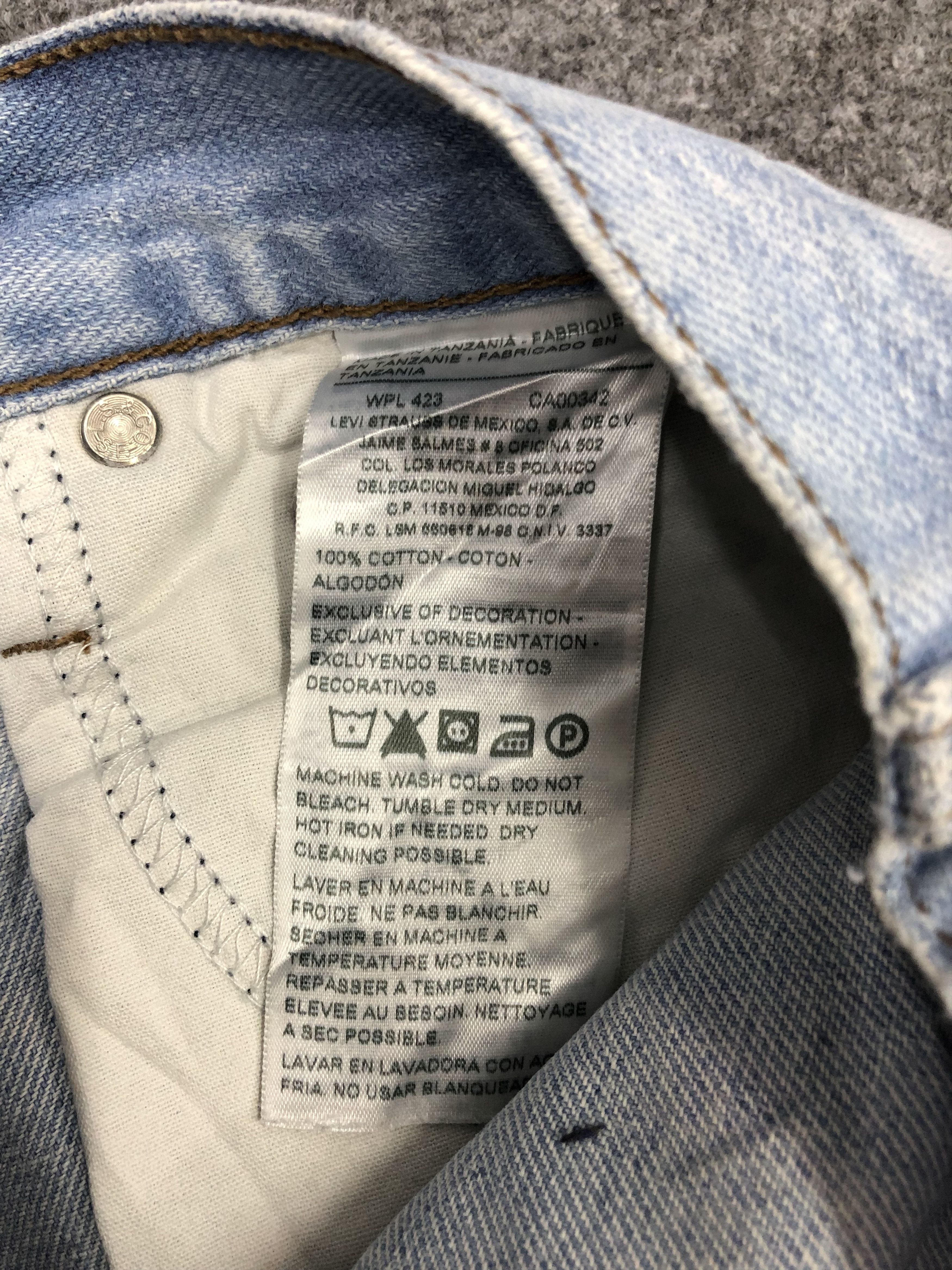 Levi's Vintage Levis Signature Jeans DP1010 Size US 28 / EU 44 - 14 Thumbnail