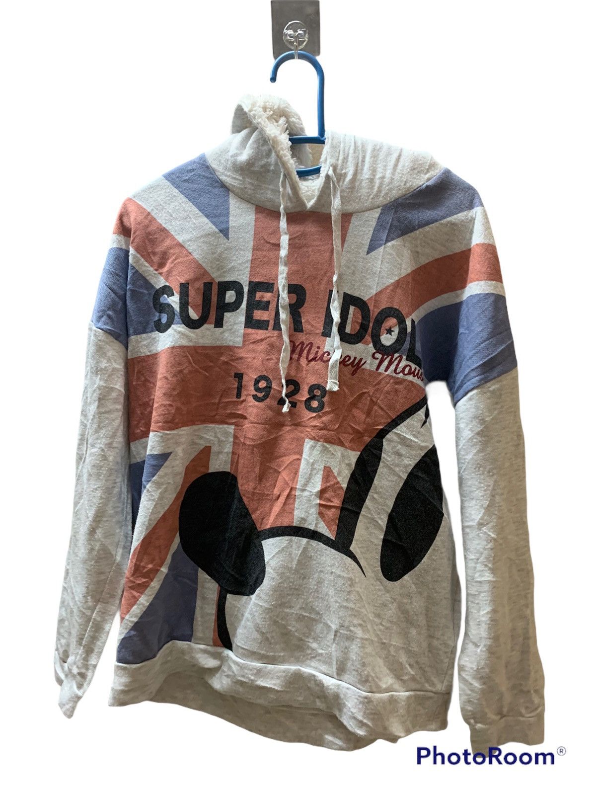 Disney Nice Over Print Super Idol Mickey Mouse Hoodies Size US L / EU 52-54 / 3 - 1 Thumbnail