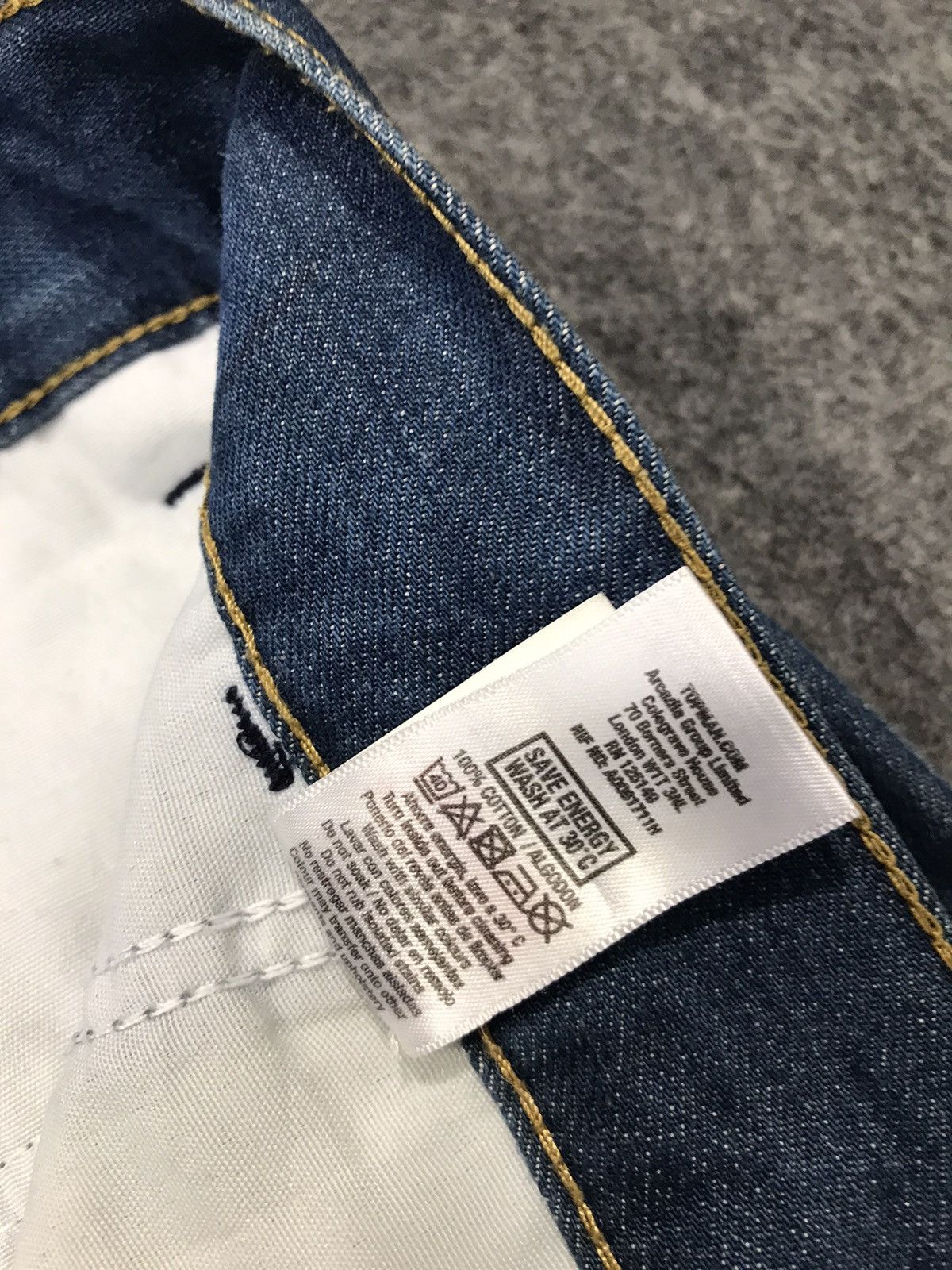 Topman × Vintage Vintage Topman Design Baggy Jeans Button Design Size US 34 / EU 50 - 15 Thumbnail