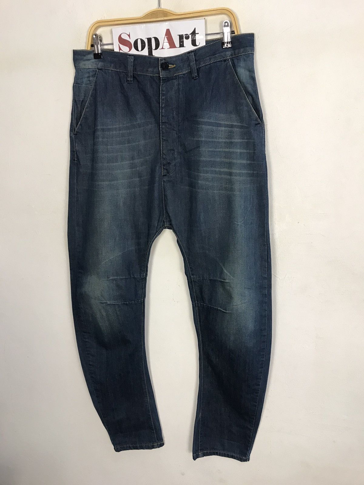Topman × Vintage Vintage Topman Design Baggy Jeans Button Design Size US 34 / EU 50 - 4 Thumbnail
