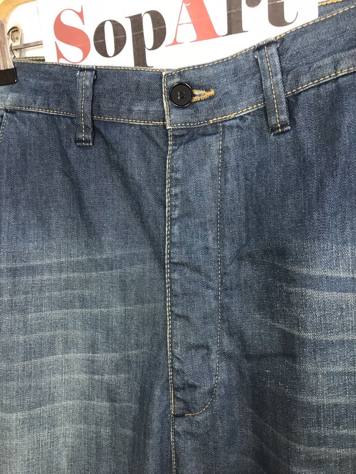 Topman × Vintage Vintage Topman Design Baggy Jeans Button Design Size US 34 / EU 50 - 6 Thumbnail