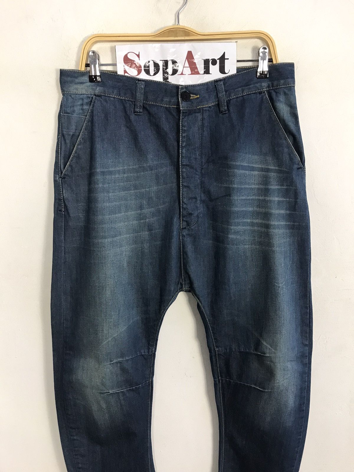 Topman × Vintage Vintage Topman Design Baggy Jeans Button Design Size US 34 / EU 50 - 3 Thumbnail