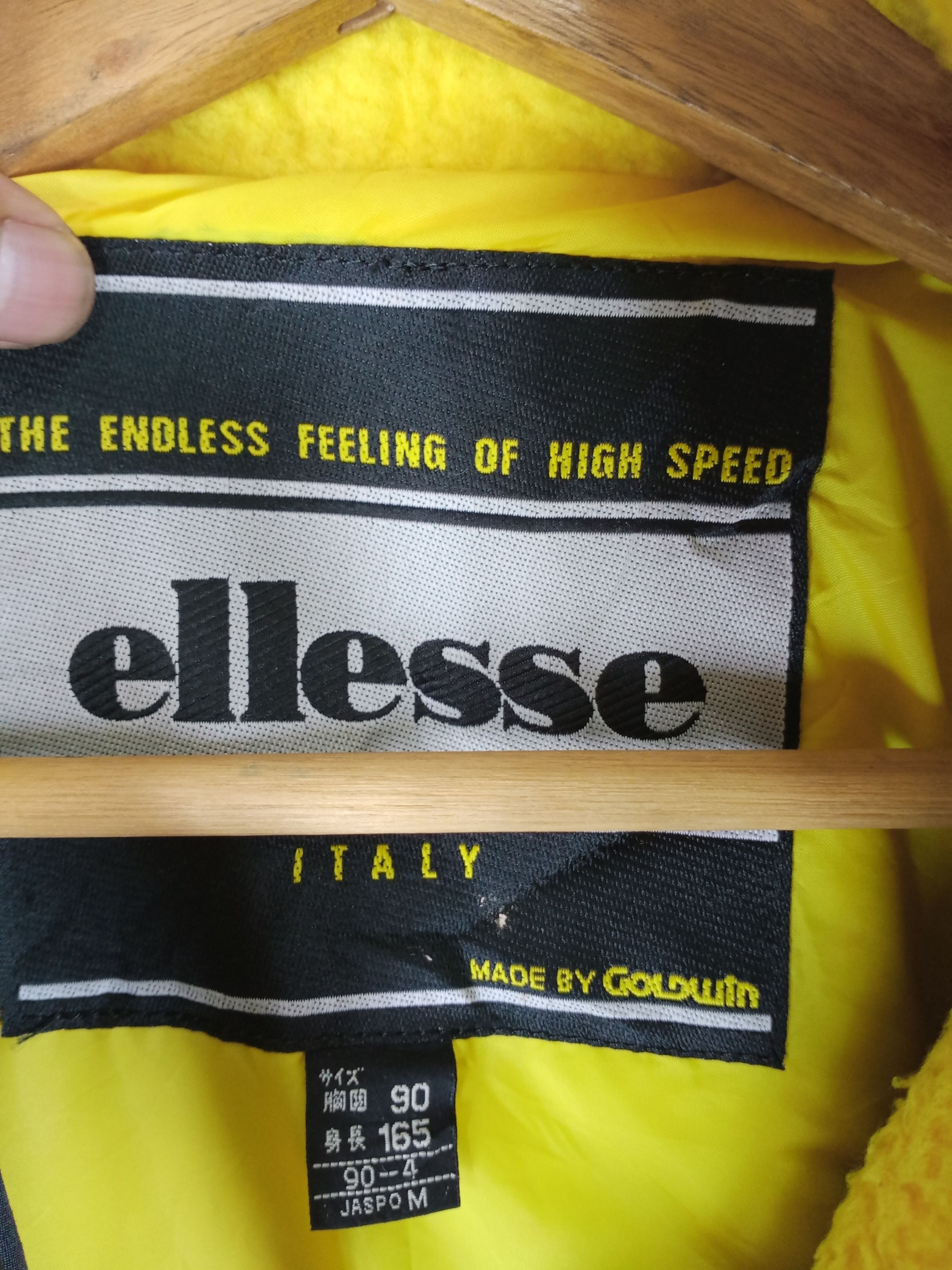 Ellesse Vintage Ellesse Italy by Golwind Lock On Fleece Jacket Size US XL / EU 56 / 4 - 4 Thumbnail