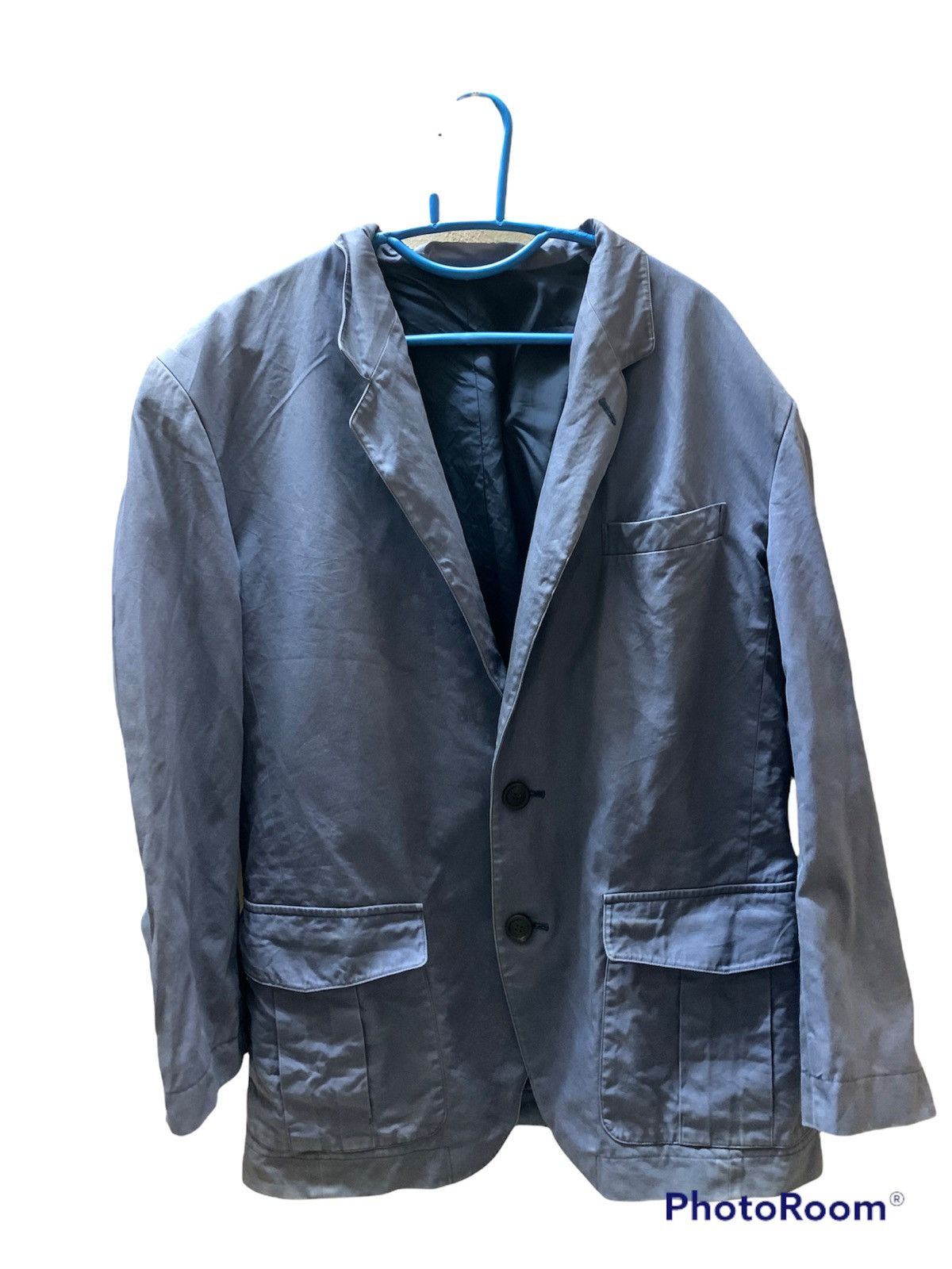 Issey Miyake Issey Miyake Double Breast Blazer Coat Jacket Size US XL / EU 56 / 4 - 1 Thumbnail