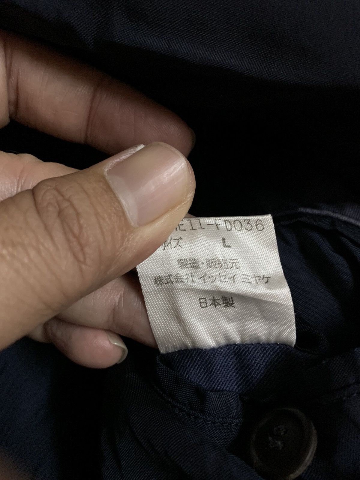 Issey Miyake Issey Miyake Double Breast Blazer Coat Jacket Size US XL / EU 56 / 4 - 11 Thumbnail