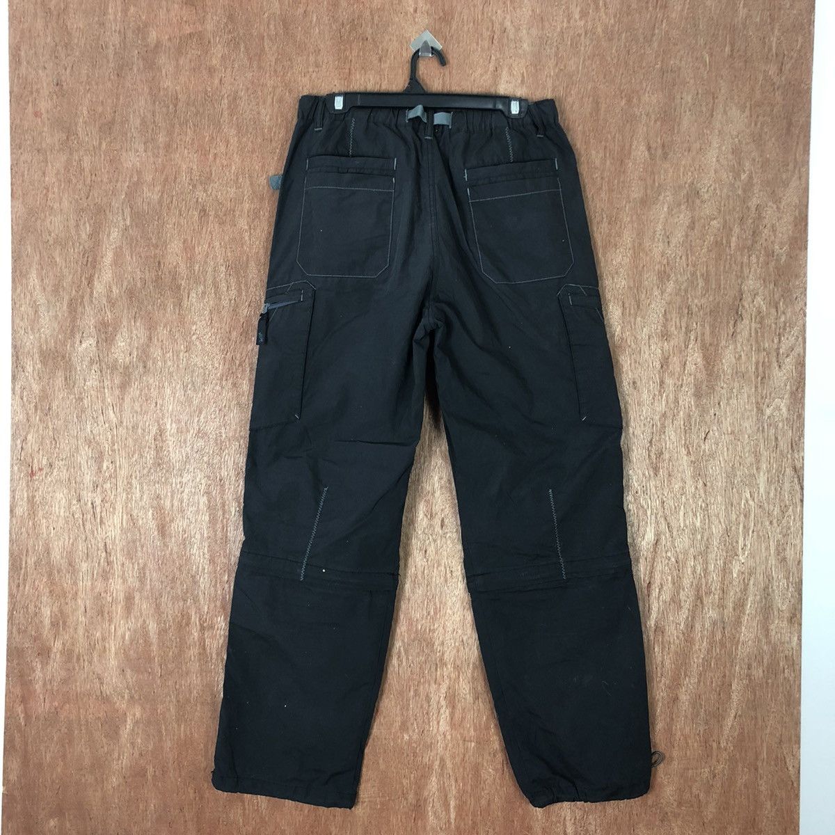 Japanese Brand D W&SB Black Multipocket hiking sportwear Pants #c1119 Size US 29 - 9 Thumbnail