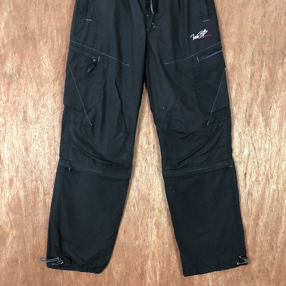 Japanese Brand D W&SB Black Multipocket hiking sportwear Pants #c1119 Size US 29 - 3 Thumbnail