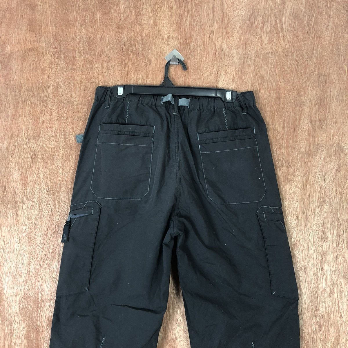 Japanese Brand D W&SB Black Multipocket hiking sportwear Pants #c1119 Size US 29 - 10 Thumbnail