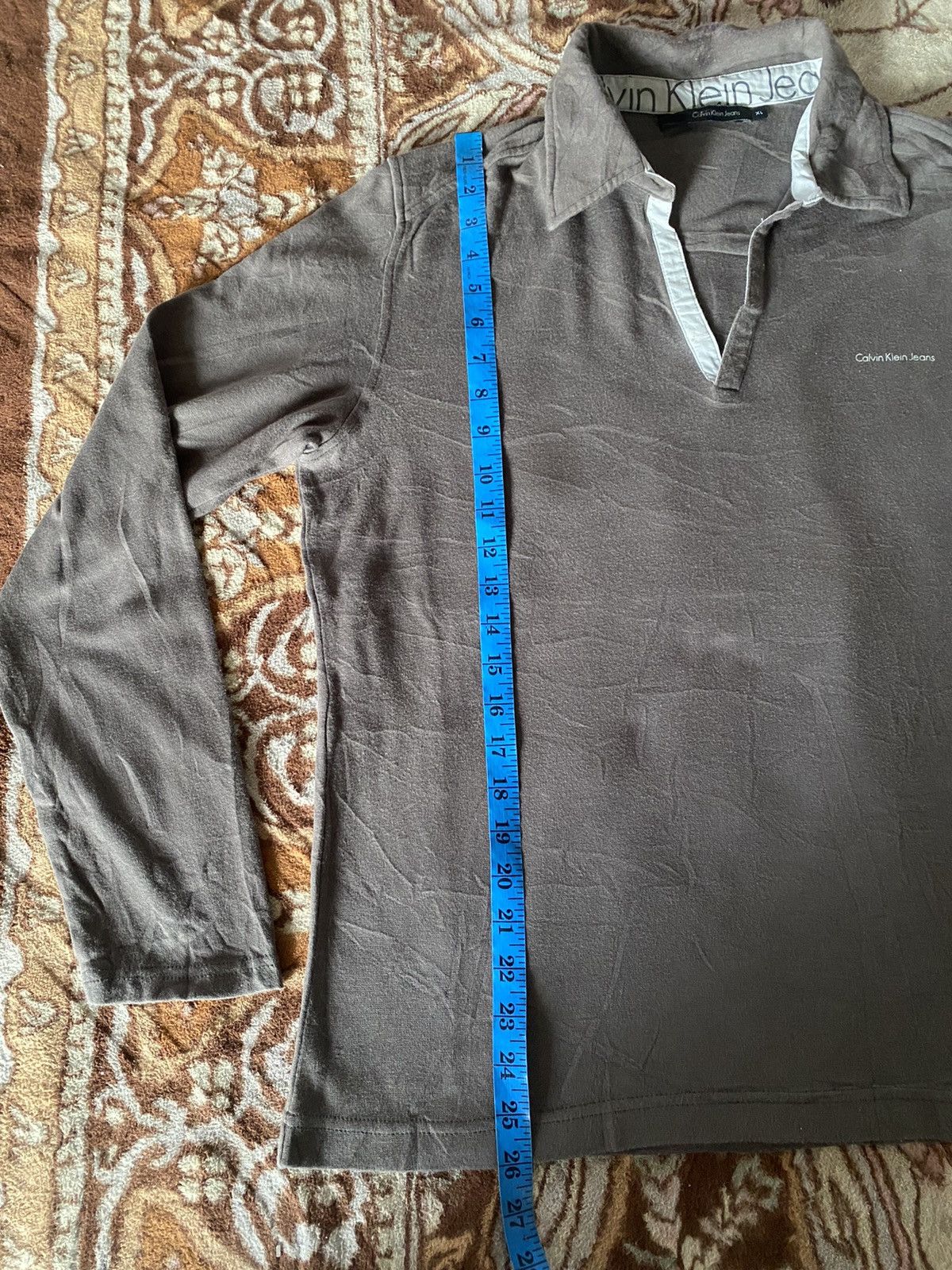 Calvin Klein × Vintage Calvin Klein Long Sleeve T Shirt Size US M / EU 48-50 / 2 - 11 Thumbnail