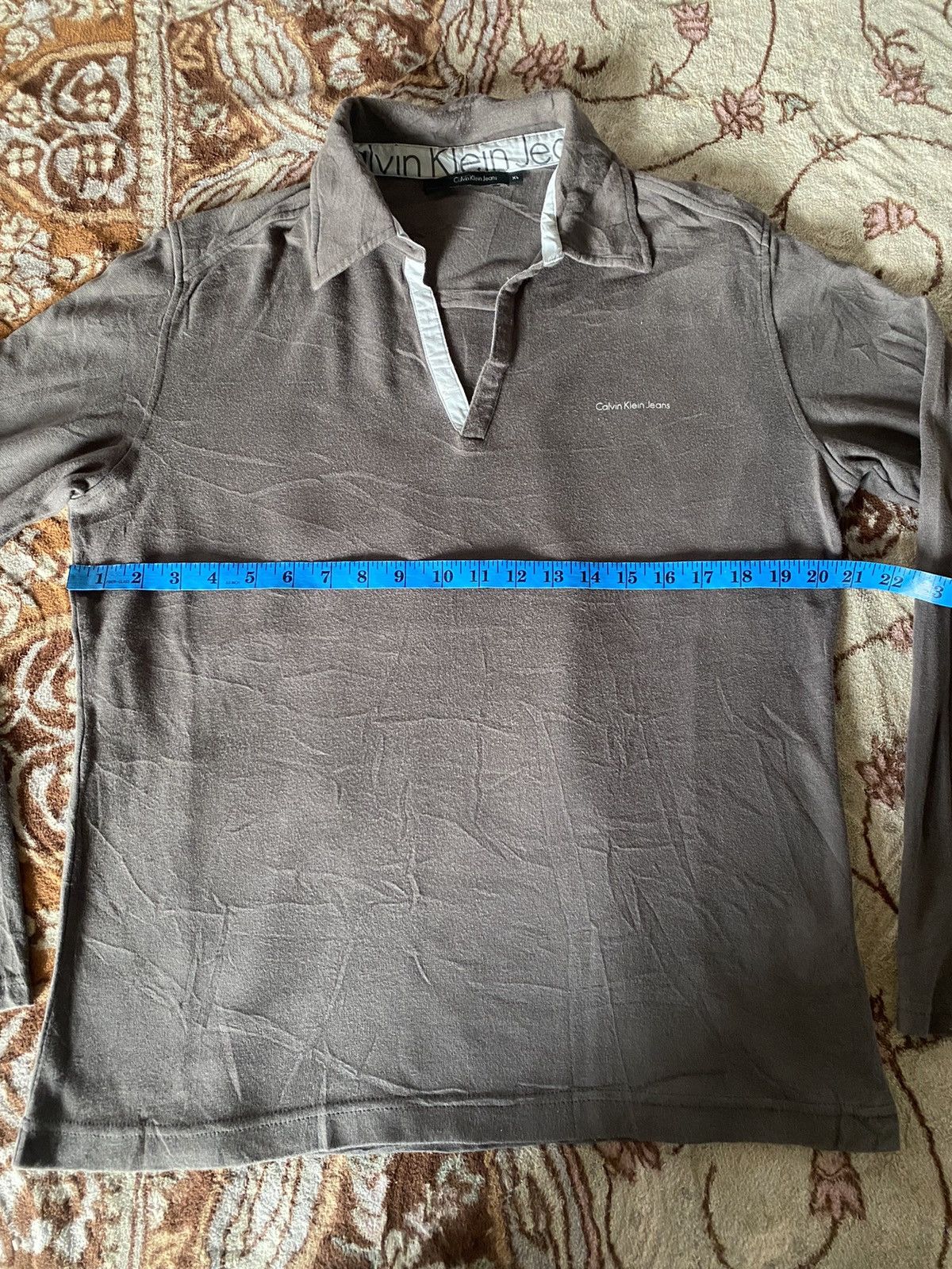 Calvin Klein × Vintage Calvin Klein Long Sleeve T Shirt Size US M / EU 48-50 / 2 - 10 Thumbnail