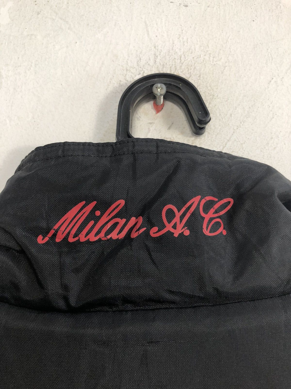 Adidas 90s Padded Adidas X Ac Milan Coach Jacket Three Stripes Size US L / EU 52-54 / 3 - 6 Thumbnail