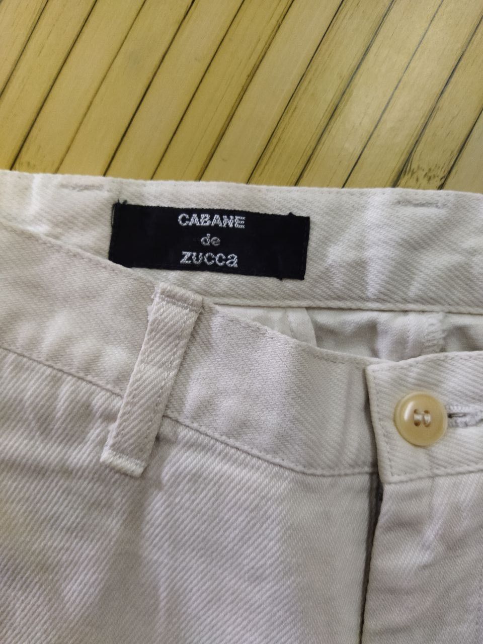 CABANE de ZUCCa Cabane de Zucca Issey Miyake Embroidered Art Pants Size US 30 / EU 46 - 6 Thumbnail
