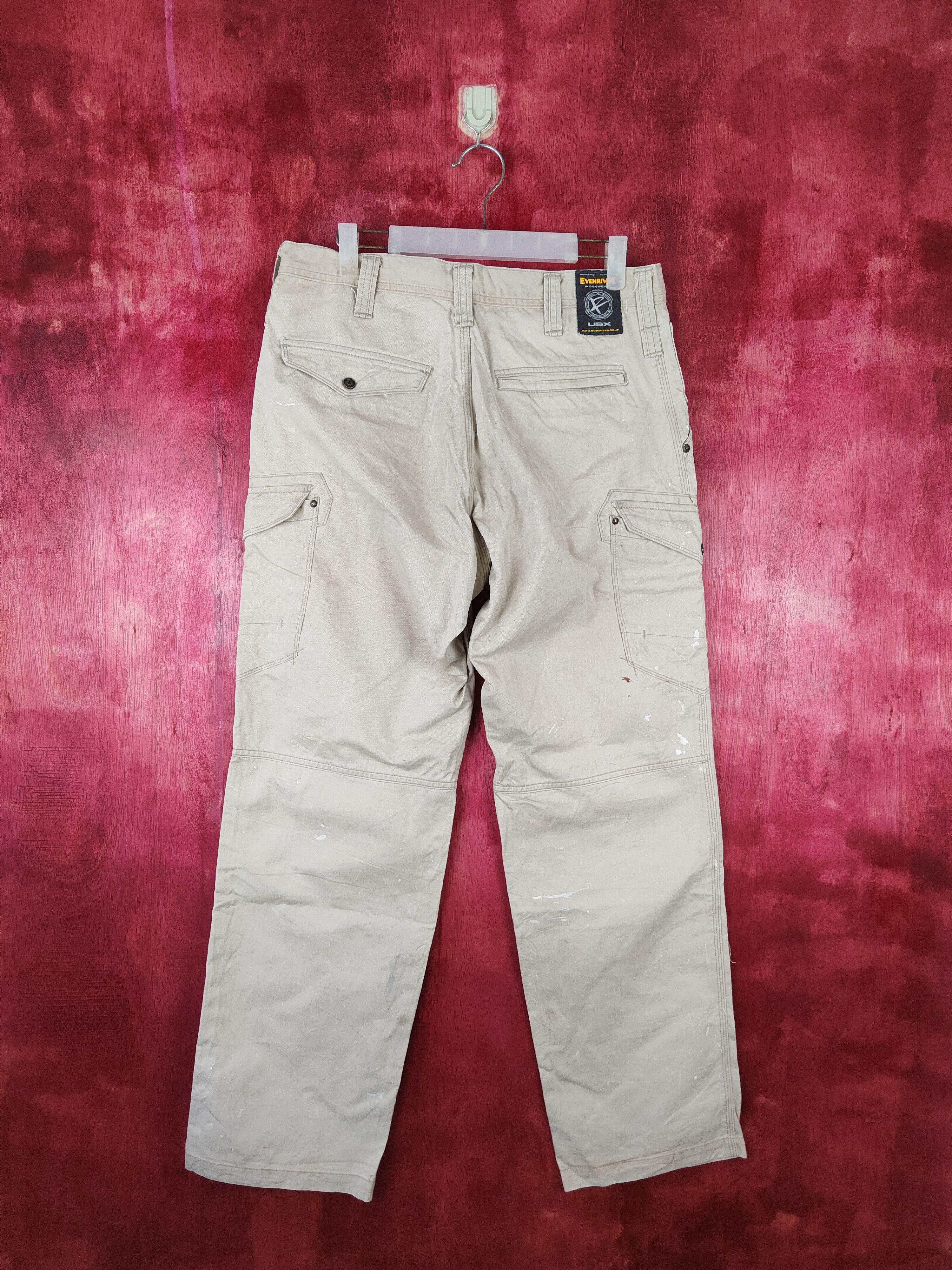 Japanese Brand × Vintage Evenriver Cream paint Multi Pocket Cargo Pants #5314 Size US 32 / EU 48 - 7 Thumbnail