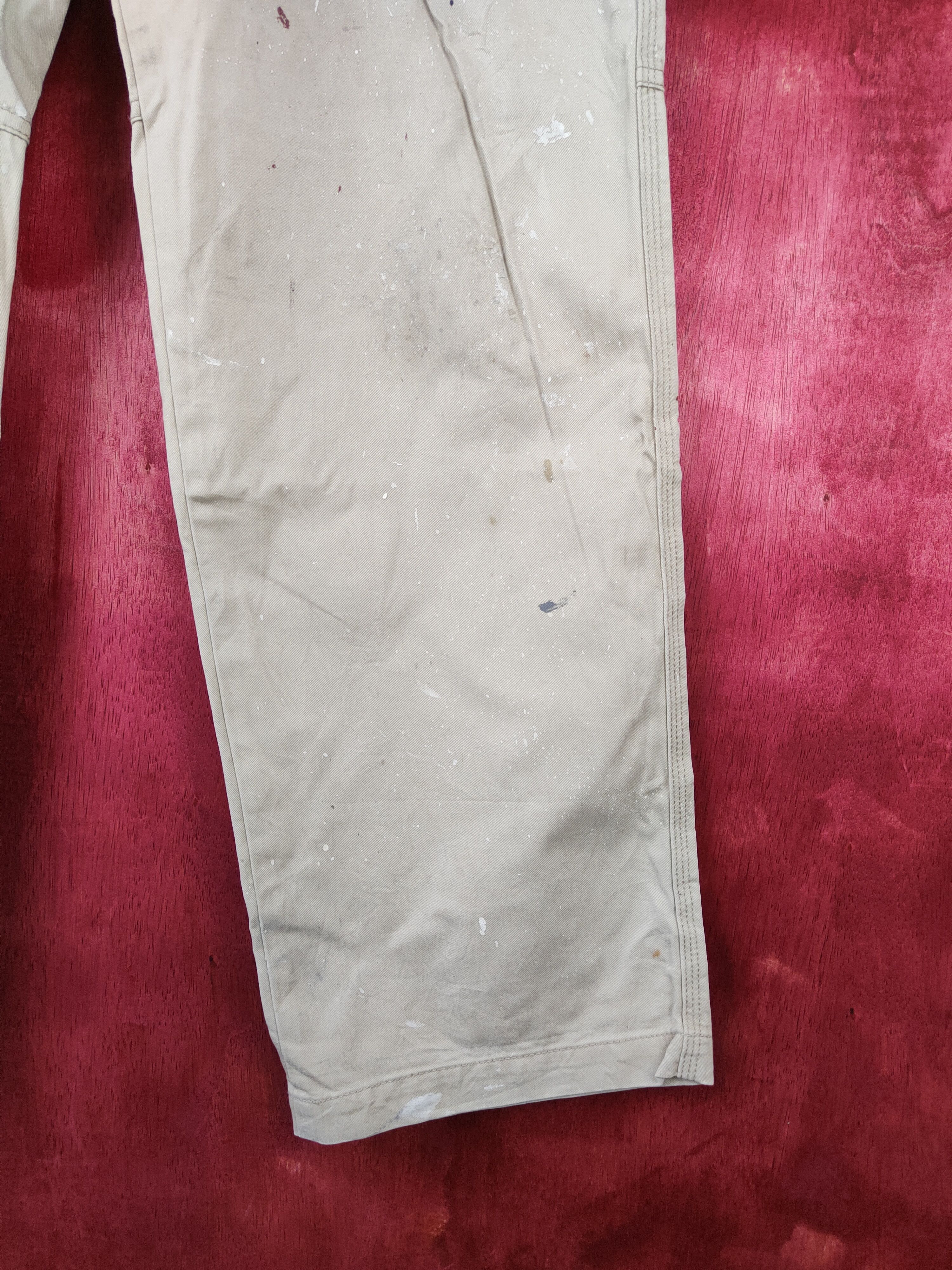 Japanese Brand × Vintage Evenriver Cream paint Multi Pocket Cargo Pants #5314 Size US 32 / EU 48 - 6 Thumbnail