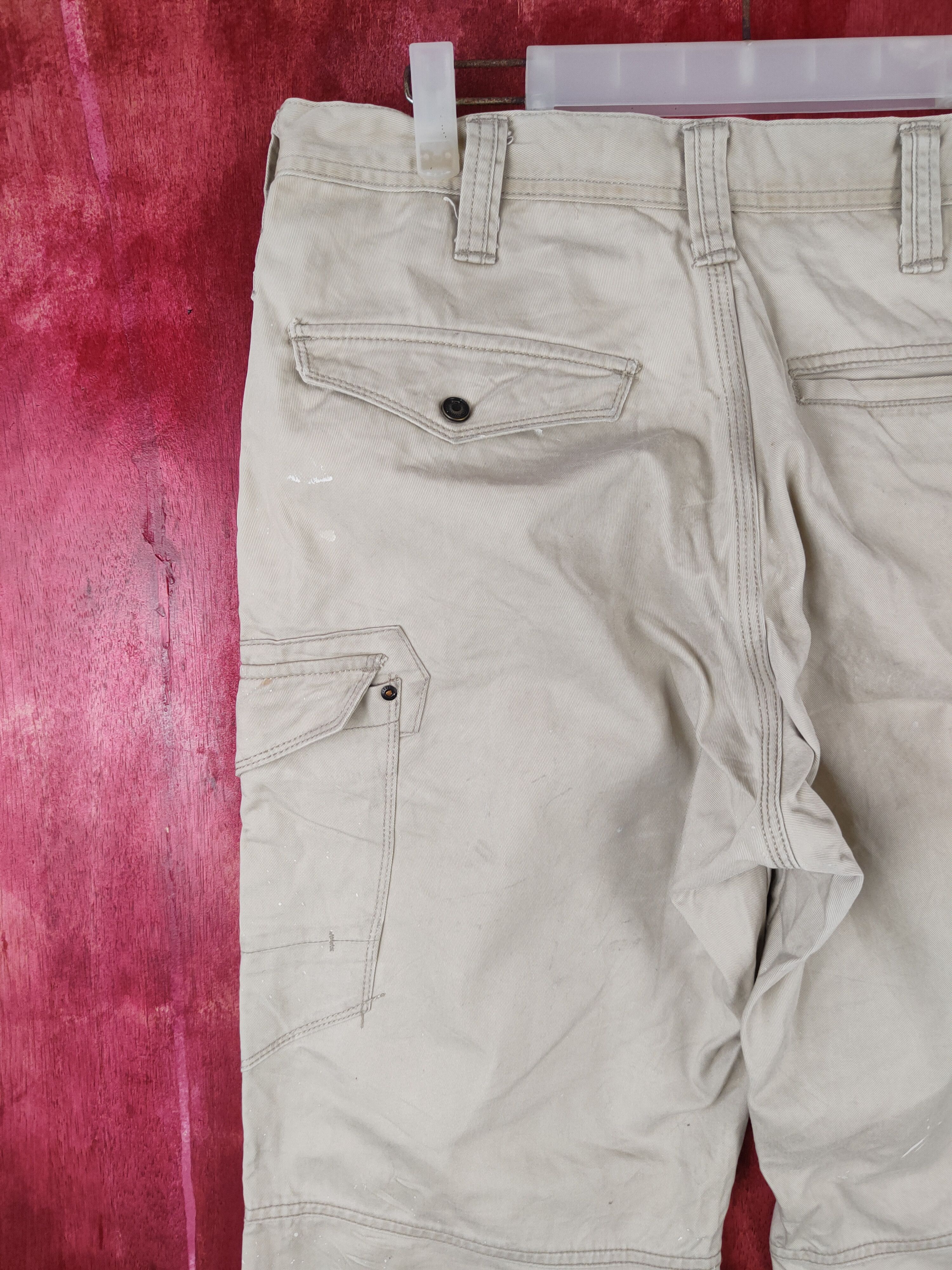 Japanese Brand × Vintage Evenriver Cream paint Multi Pocket Cargo Pants #5314 Size US 32 / EU 48 - 8 Thumbnail