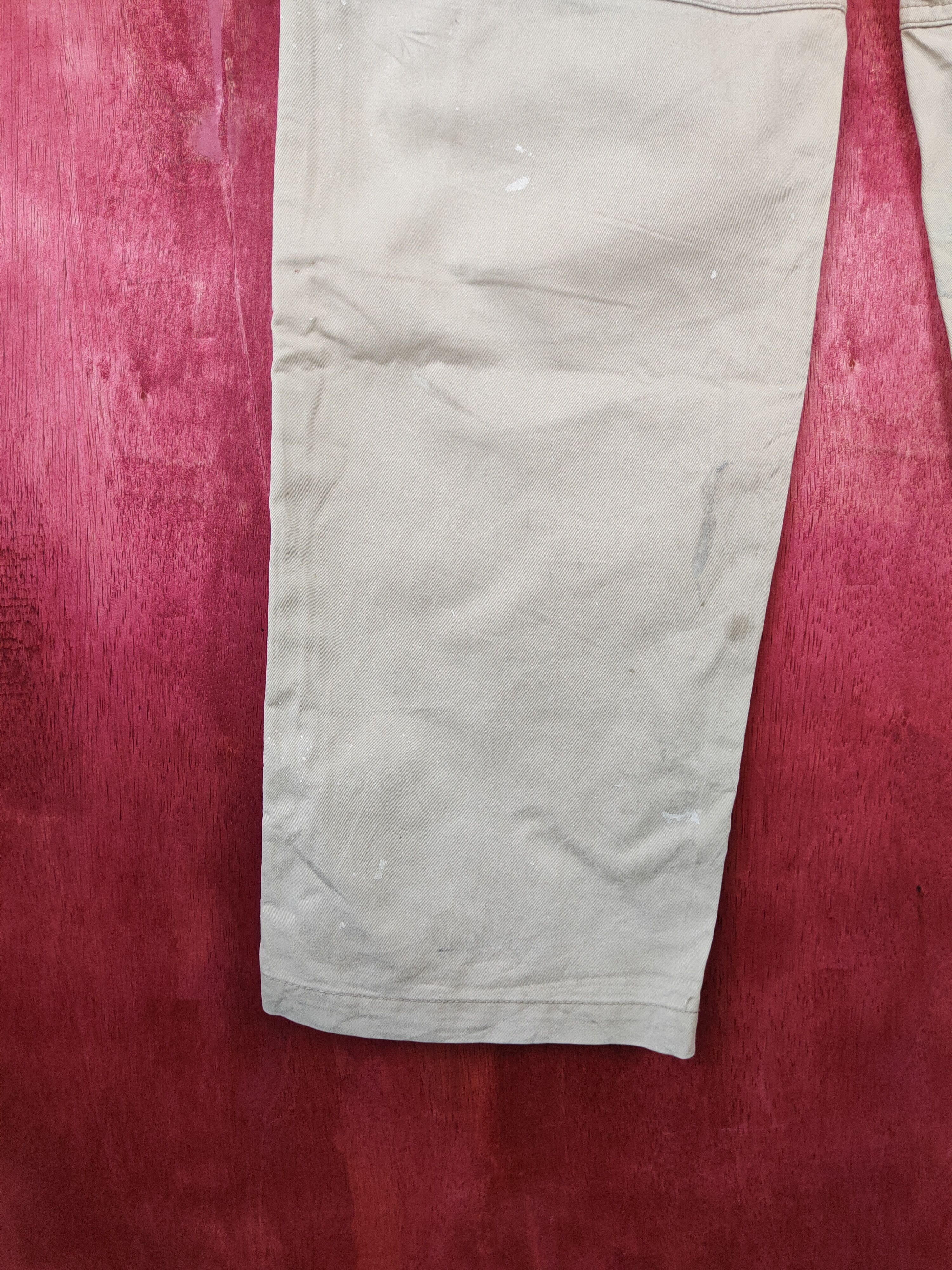 Japanese Brand × Vintage Evenriver Cream paint Multi Pocket Cargo Pants #5314 Size US 32 / EU 48 - 9 Thumbnail