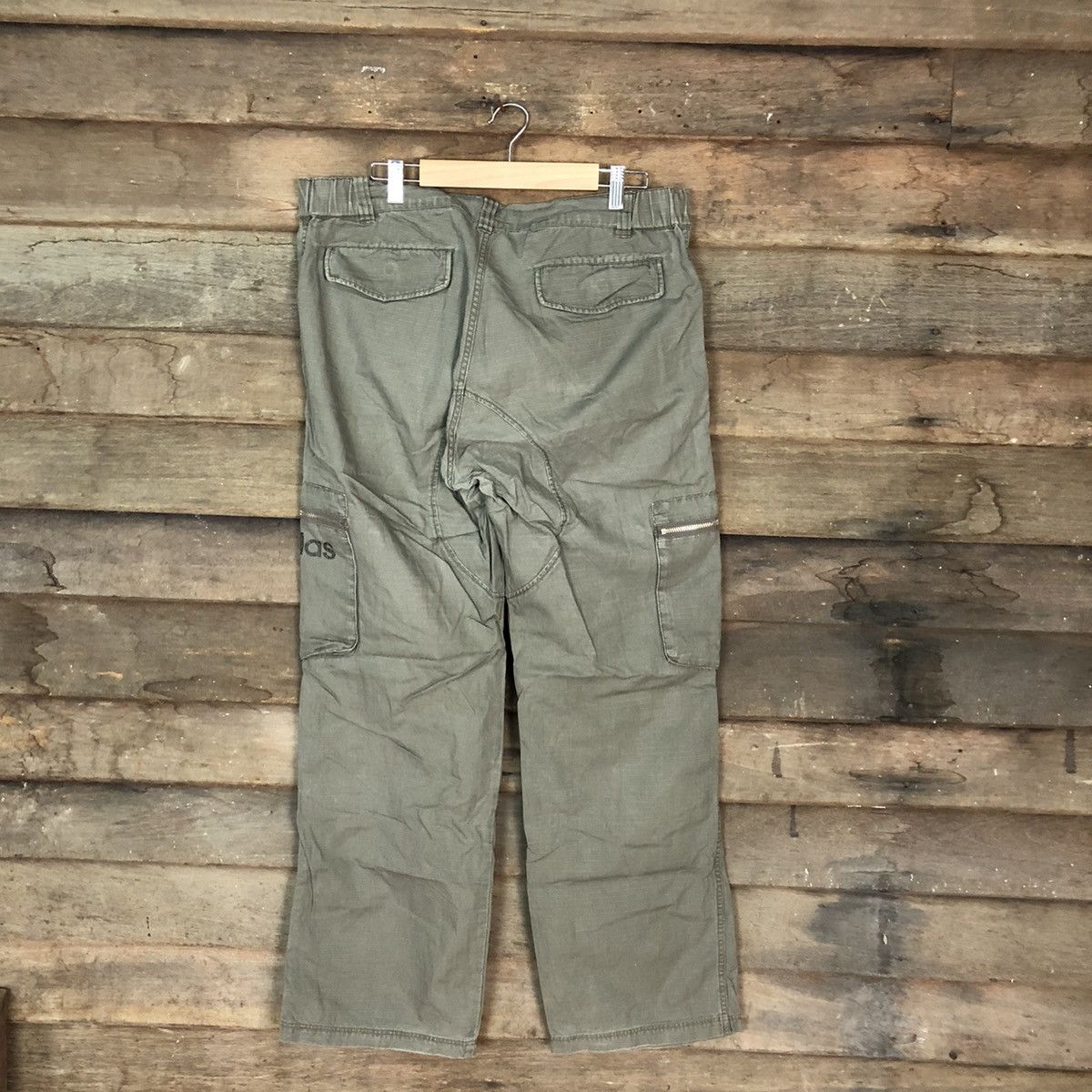 Adidas Adidas multipocket tactical Green Cargo Pants #3345 Size US 35 - 10 Thumbnail