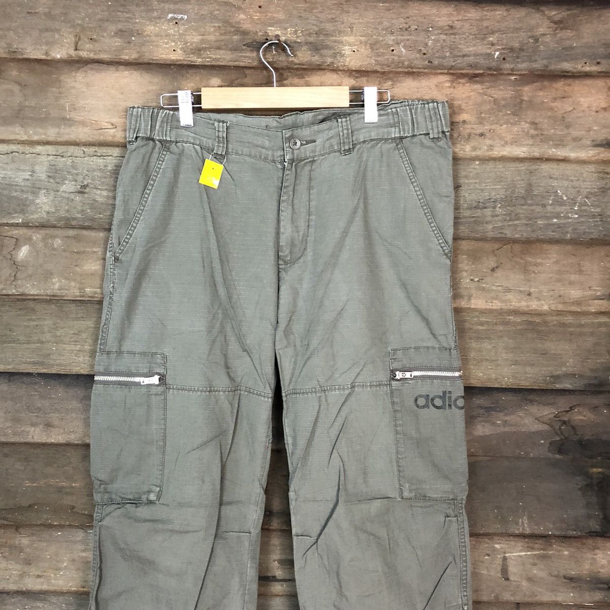 Adidas Adidas multipocket tactical Green Cargo Pants #3345 Size US 35 - 2 Thumbnail