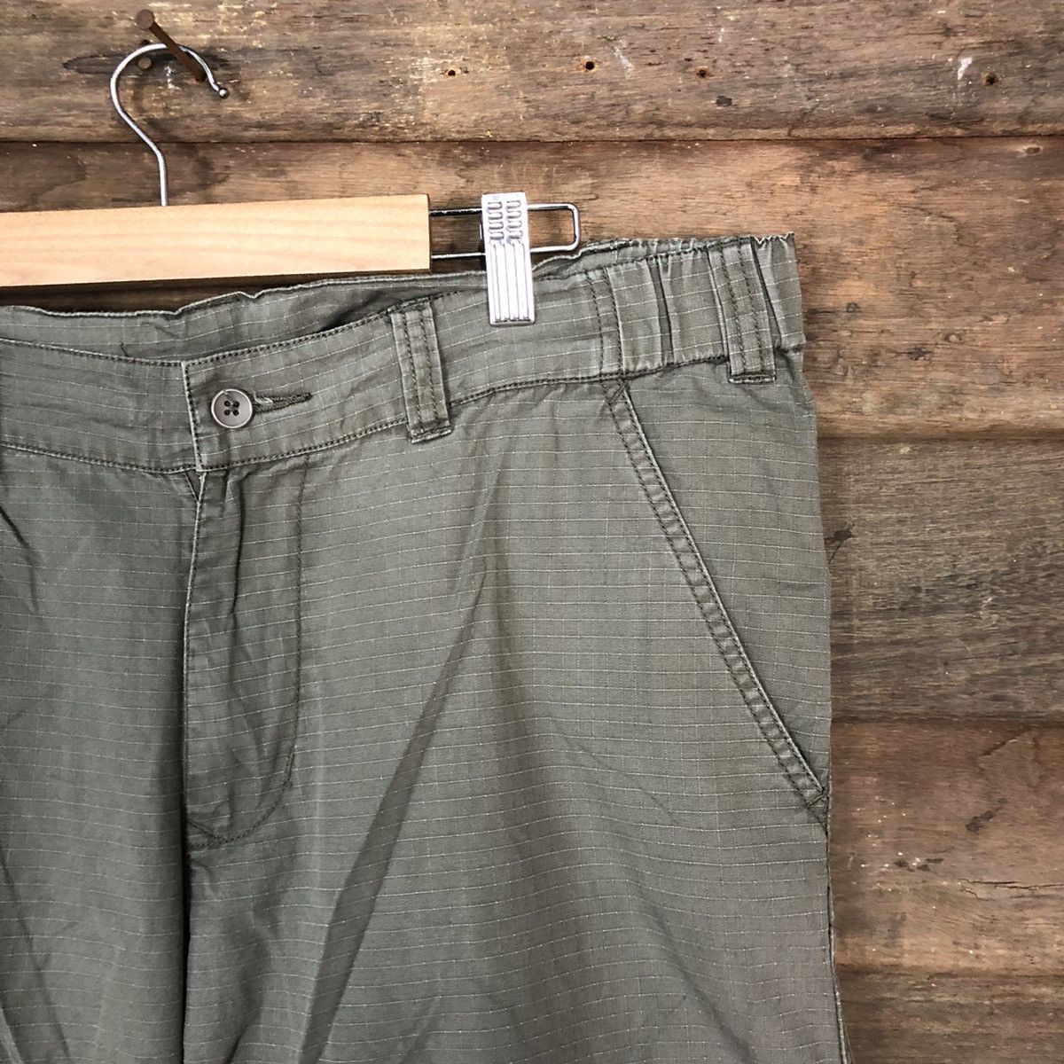 Adidas Adidas multipocket tactical Green Cargo Pants #3345 Size US 35 - 5 Thumbnail