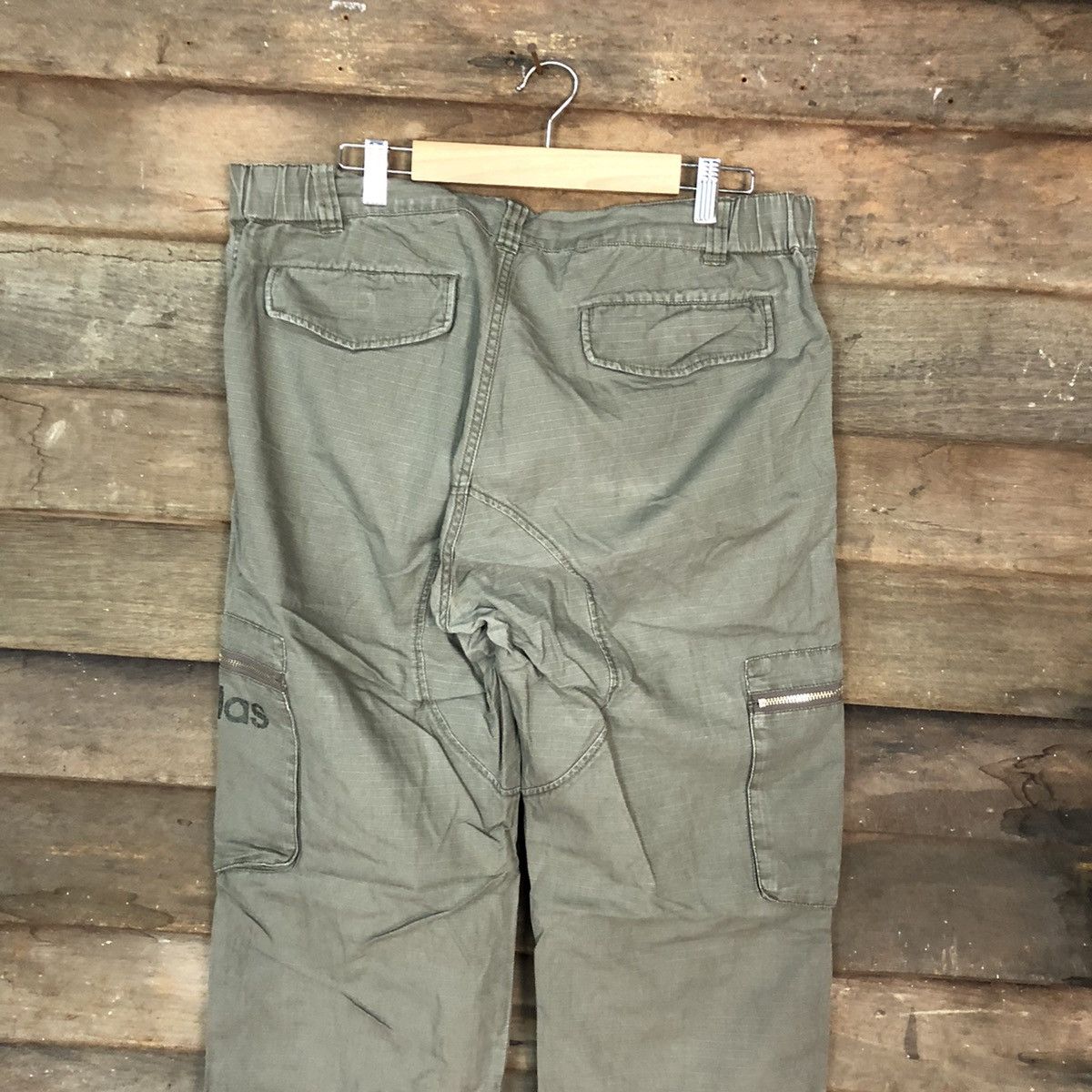 Adidas Adidas multipocket tactical Green Cargo Pants #3345 Size US 35 - 11 Thumbnail