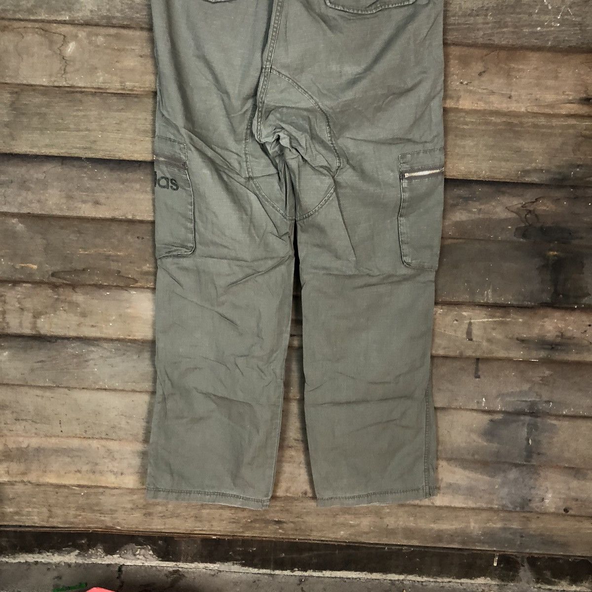 Adidas Adidas multipocket tactical Green Cargo Pants #3345 Size US 35 - 12 Thumbnail