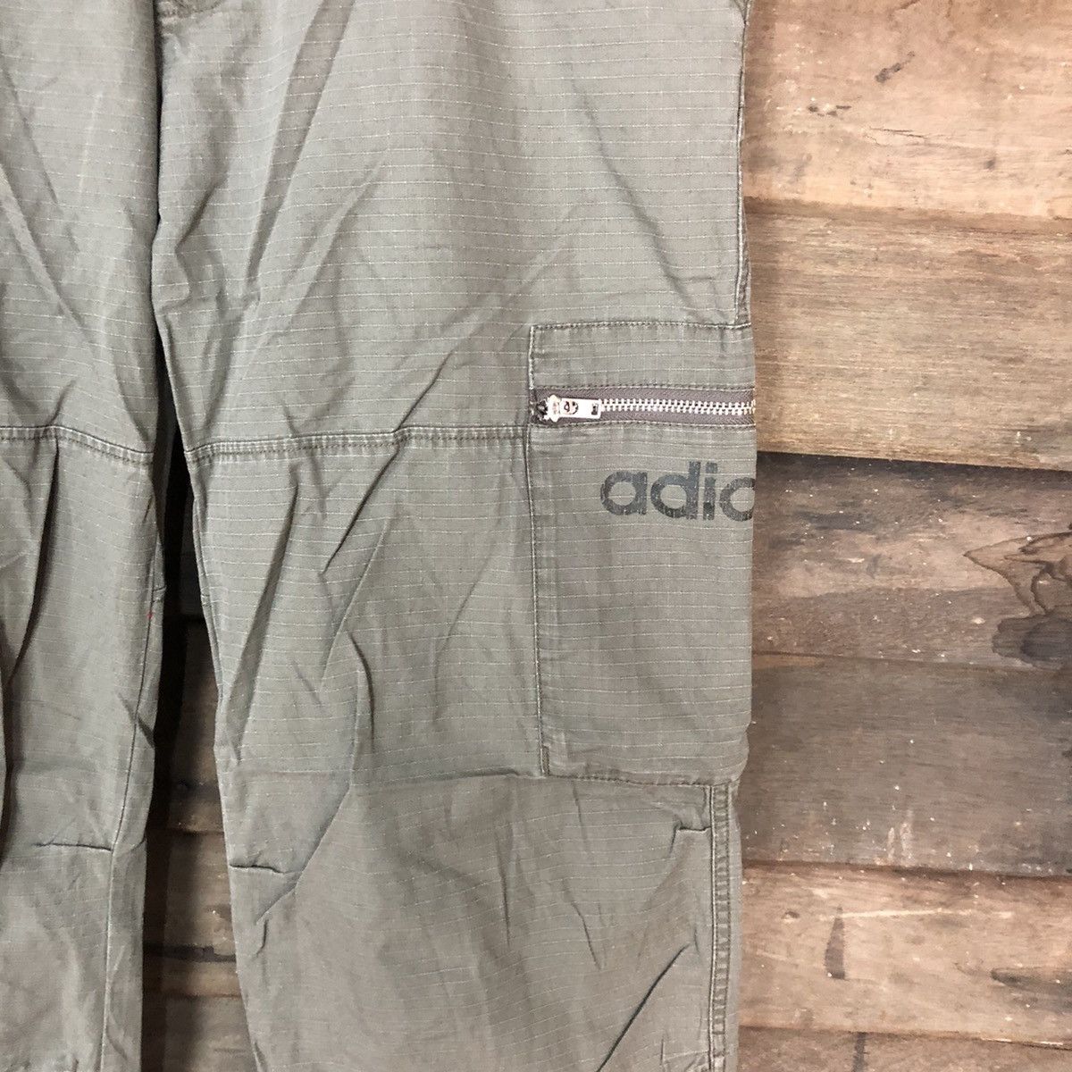 Adidas Adidas multipocket tactical Green Cargo Pants #3345 Size US 35 - 7 Thumbnail