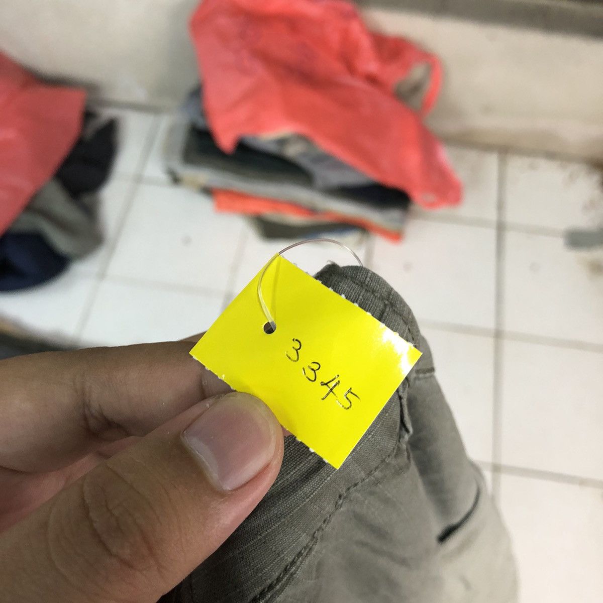 Adidas Adidas multipocket tactical Green Cargo Pants #3345 Size US 35 - 14 Thumbnail