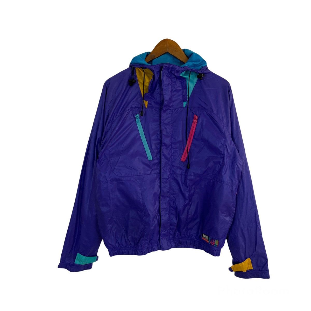 Art Comes First TRITONE COLOURFULL WINDBREAKER HOODIE JACKET RIMASTER Size US M / EU 48-50 / 2 - 1 Thumbnail